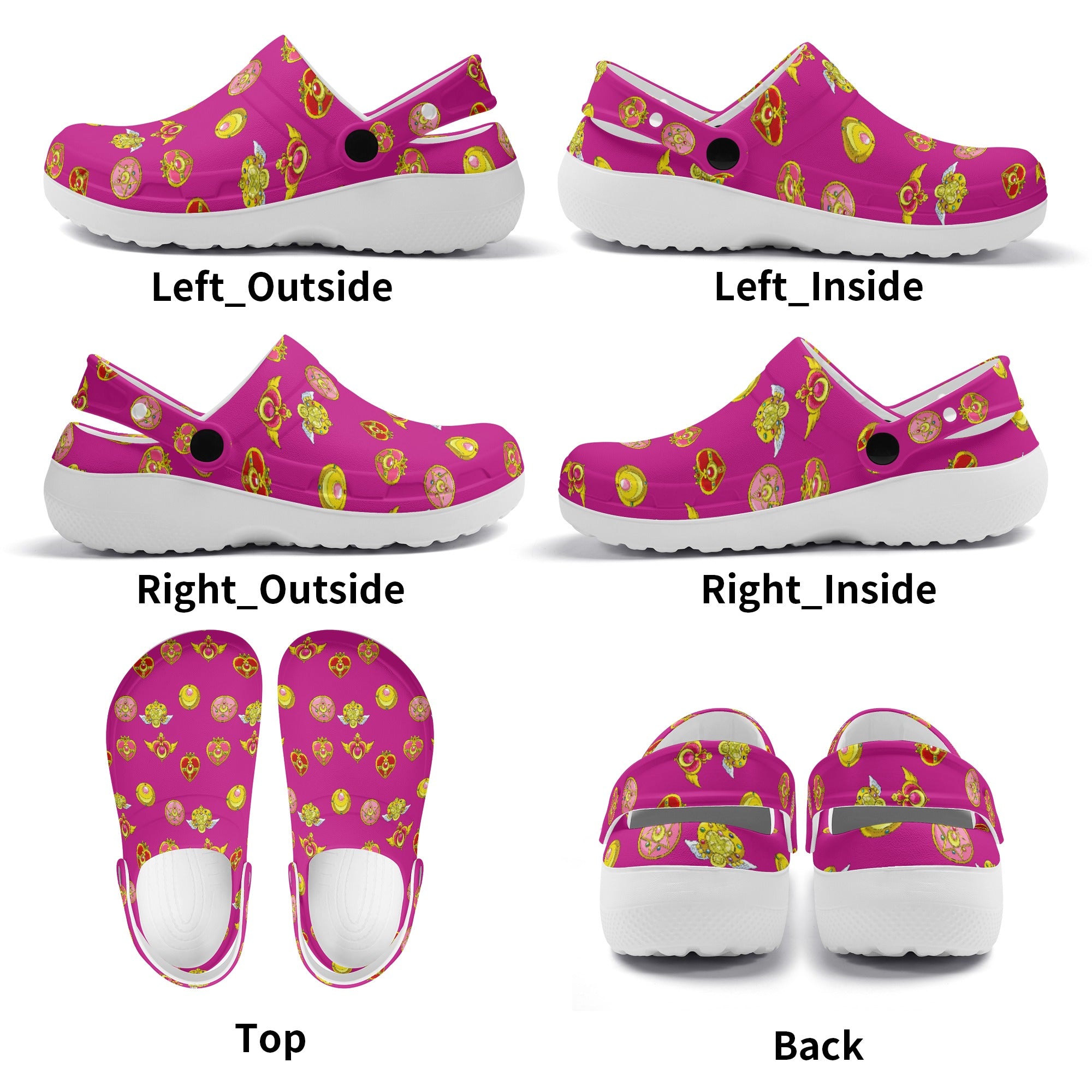 Sailor Scouts Womens Lightweight Nursing Sandals - IGZ Clothing 