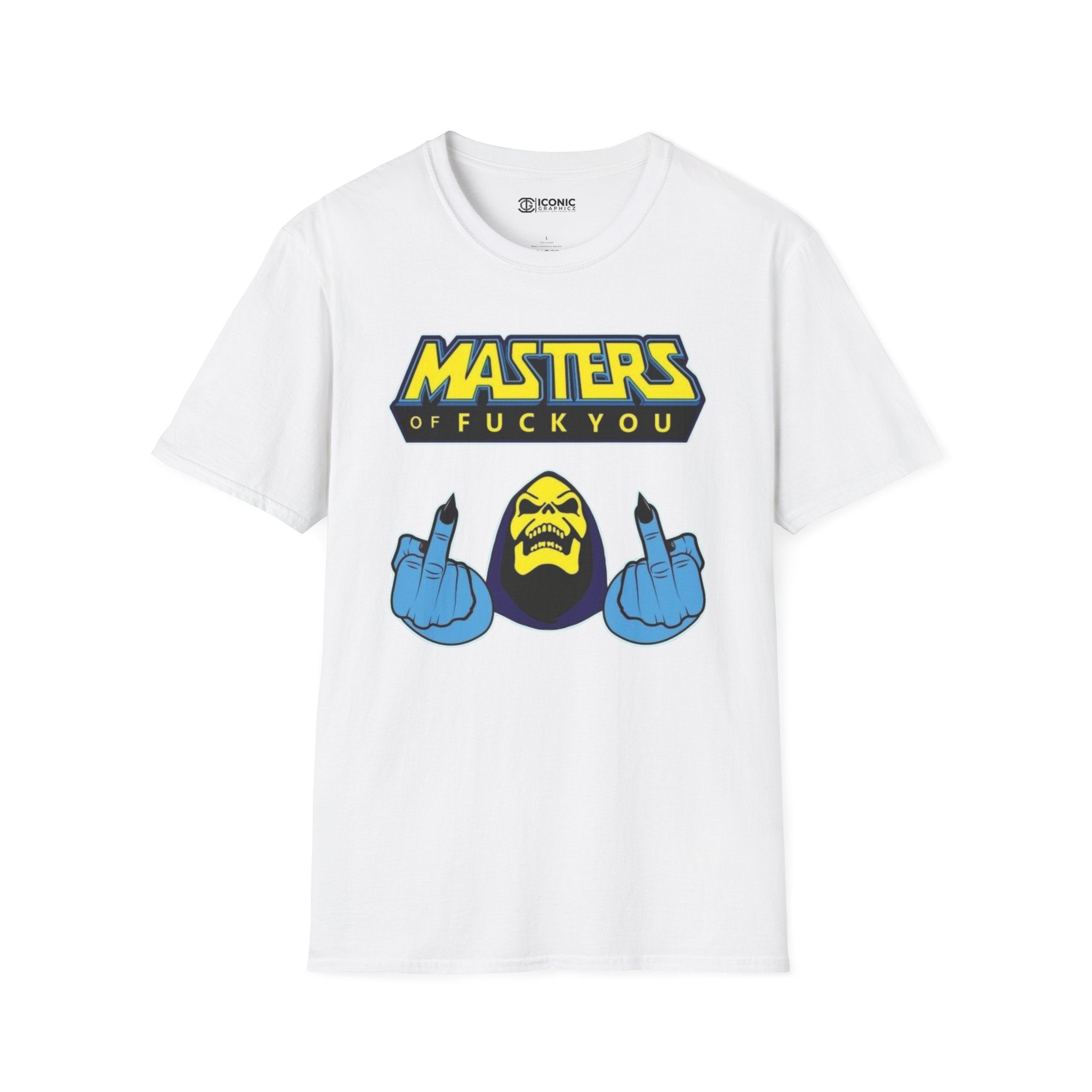 Skeletor Unisex Softstyle T-Shirt - IGZ Clothing 