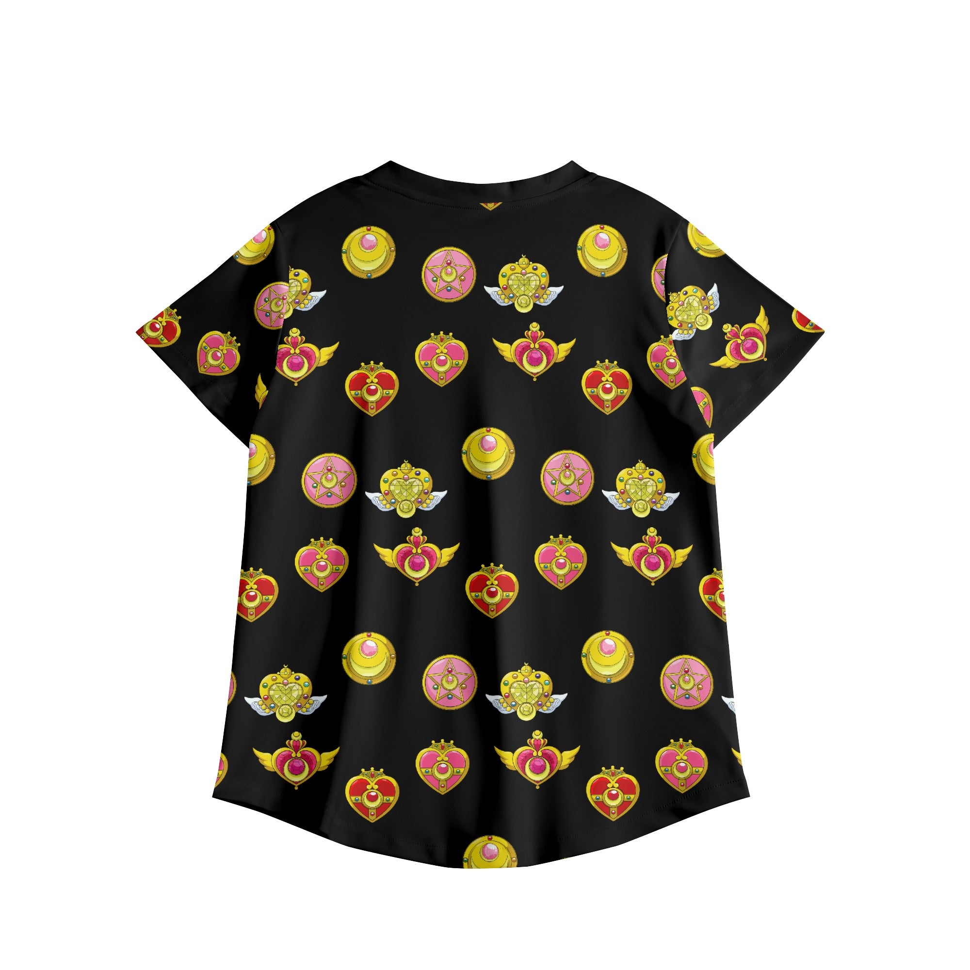 Womens Printed V Neck Workwear Nursing Tops - IGZ Clothing 