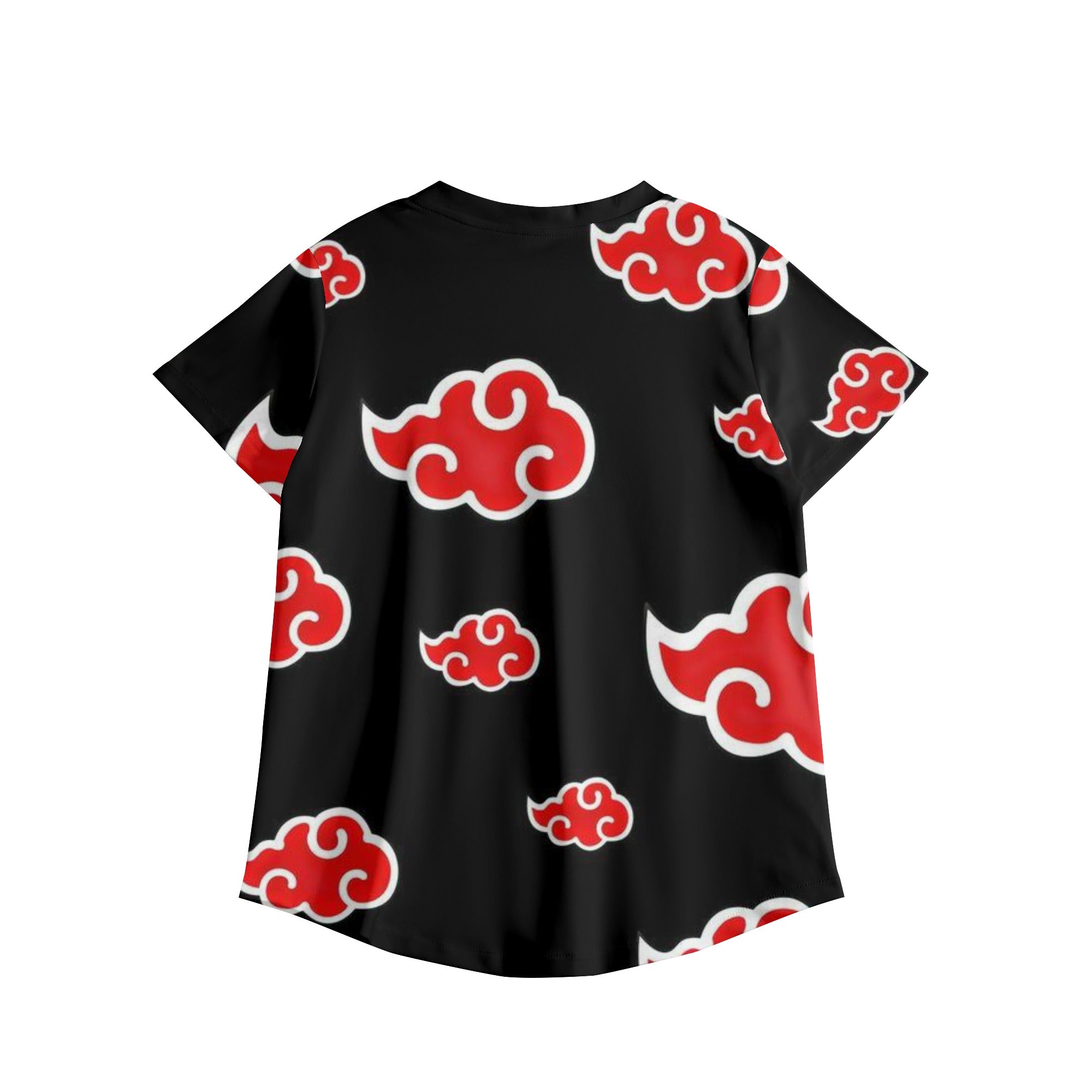 Akatsuki Womens Printed V Neck Workwear Nursing Tops - IGZ Clothing 