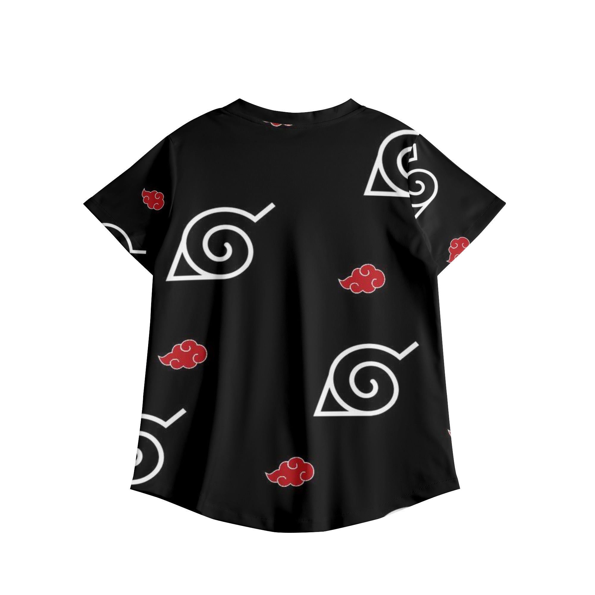 Naruto Womens Printed V Neck Workwear Nursing Tops - IGZ Clothing 