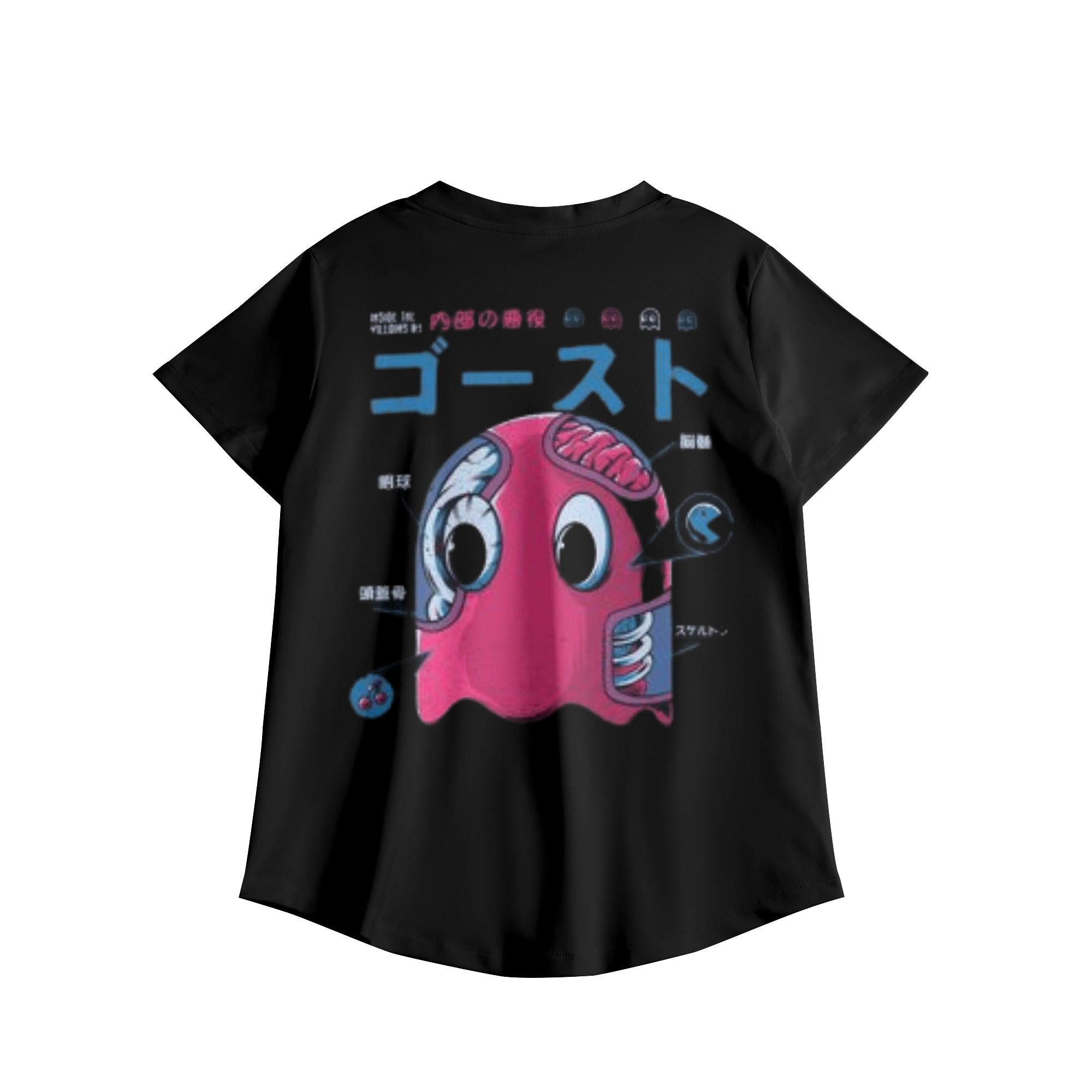 Pacman Womens Printed V Neck Workwear Nursing Tops - IGZ Clothing 