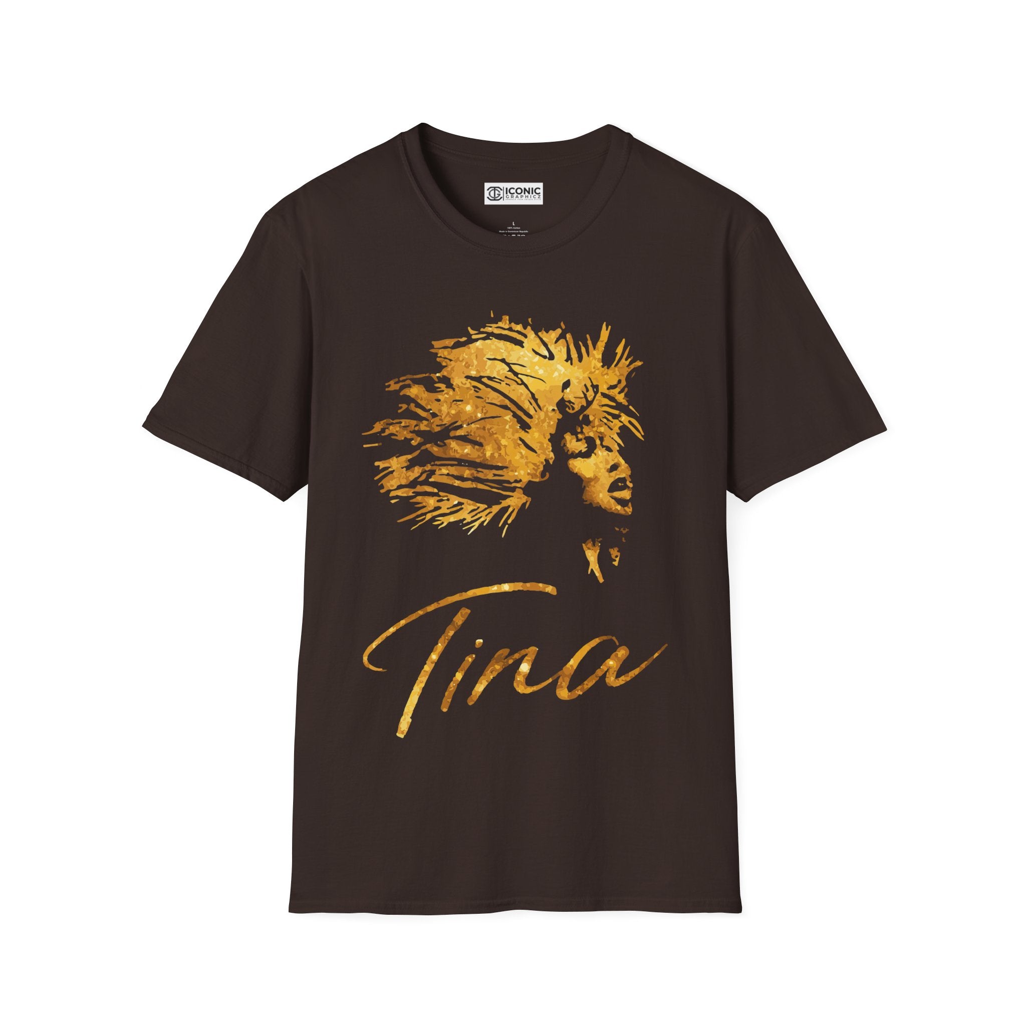 Tina Turner Unisex Softstyle T-Shirt - IGZ Clothing 