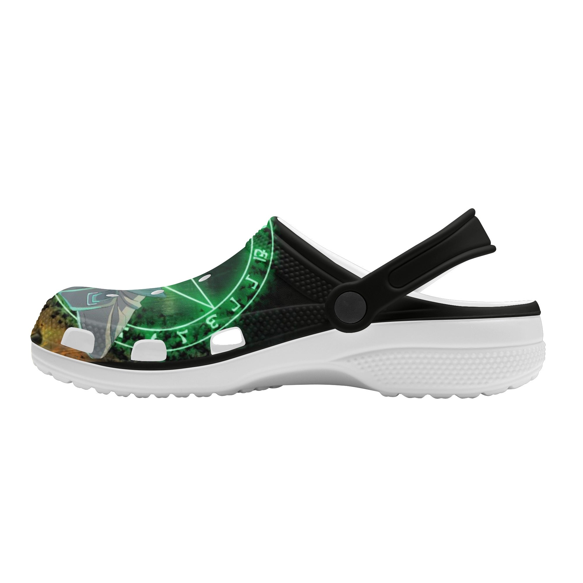 Yu-Gi Mens All Over Printing Classic Sandals - IGZ Clothing 