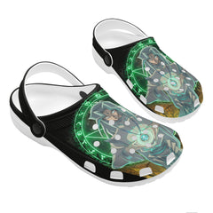 Yu-Gi Mens All Over Printing Classic Sandals - IGZ Clothing 