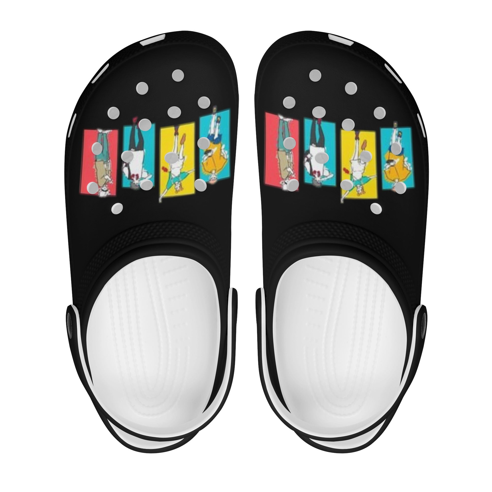 JJK Mens All Over Printing Classic Sandals - IGZ Clothing 