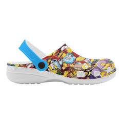 Simpsons Mens All Over Printing Classic Sandals - IGZ Clothing 