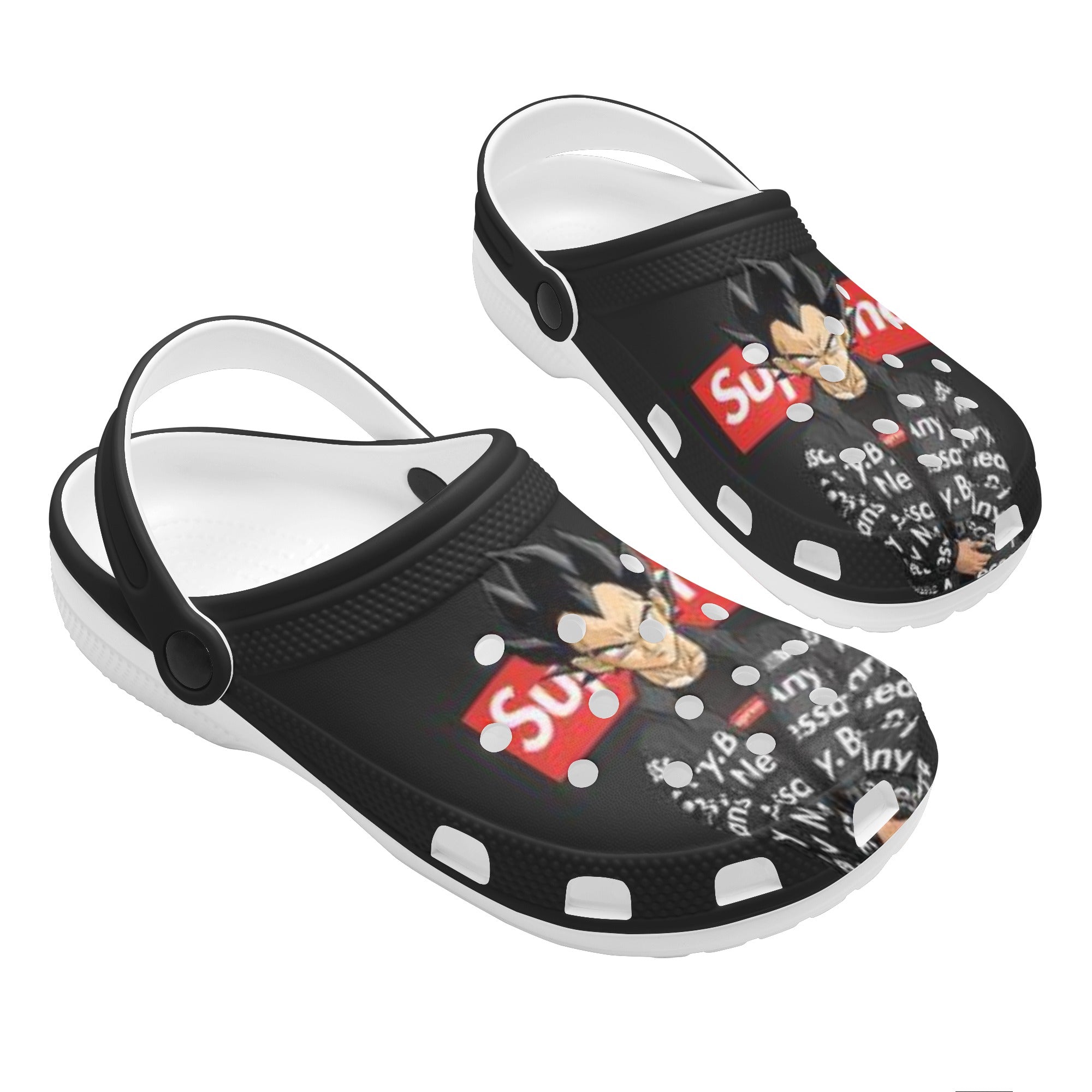 Vegeta Mens All Over Printing Classic Sandals - IGZ Clothing 