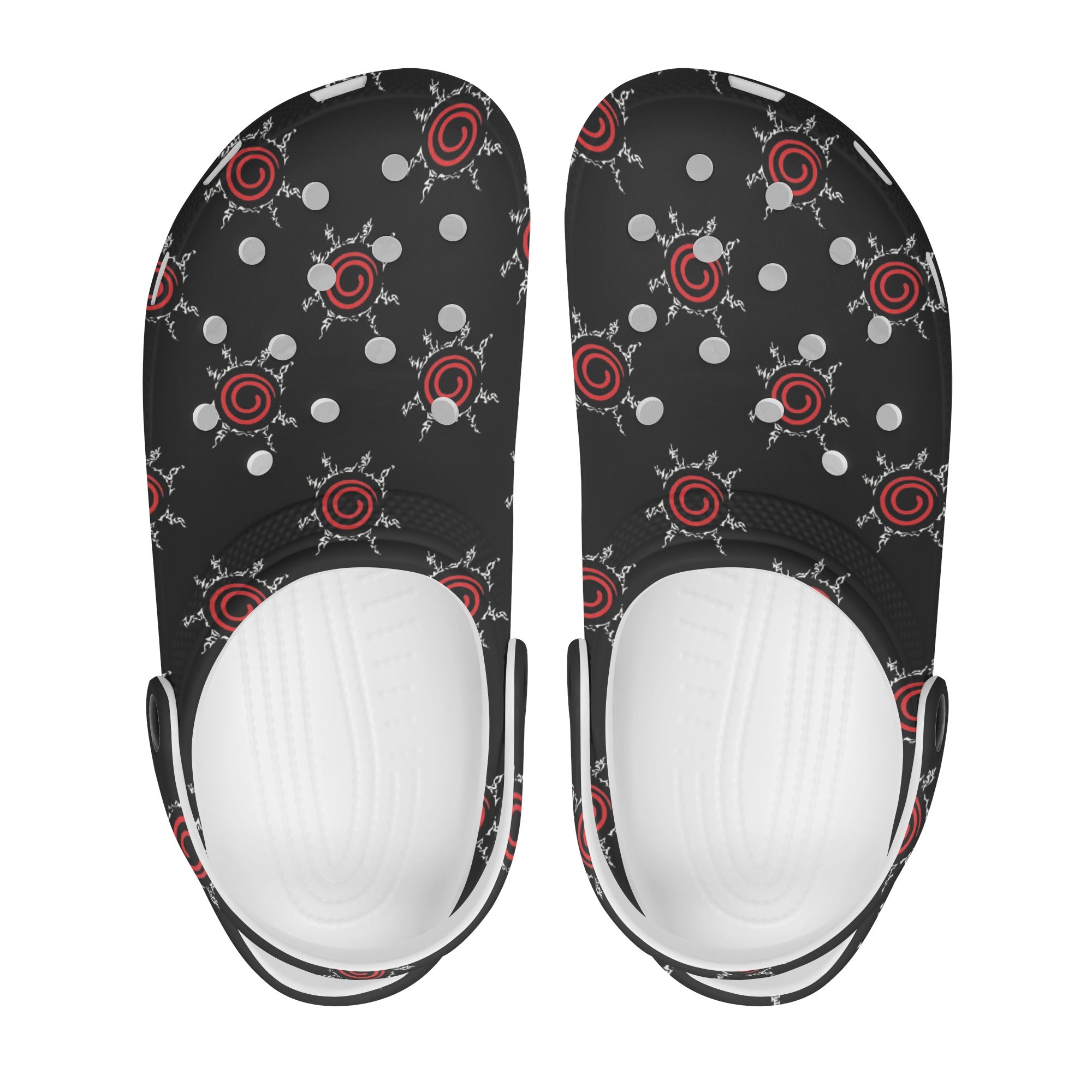 Uzumaki Mens All Over Printing Classic Sandals - IGZ Clothing 