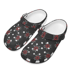 Uzumaki Mens All Over Printing Classic Sandals - IGZ Clothing 