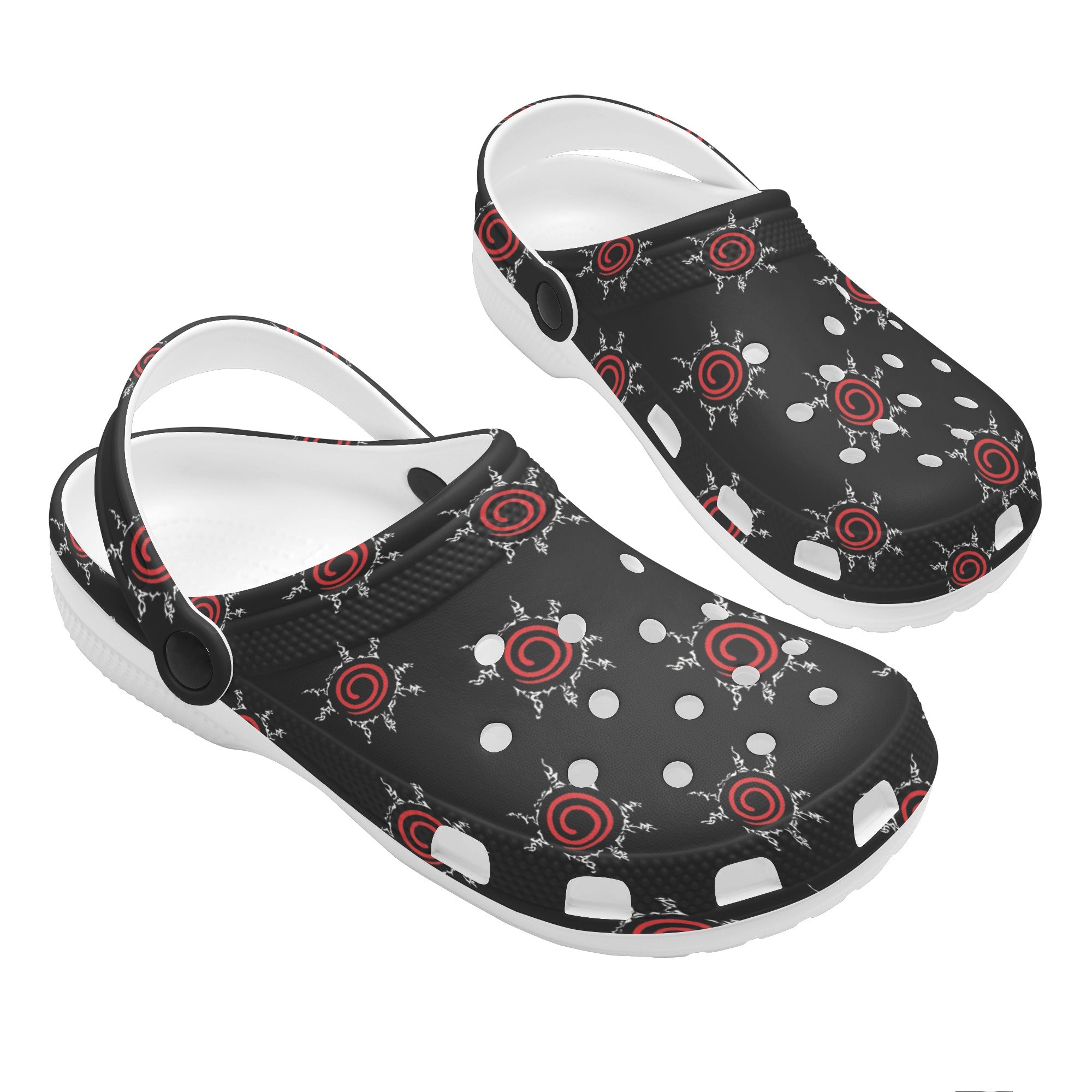 Uzumaki Mens All Over Printing Classic Sandals - IGZ Clothing 