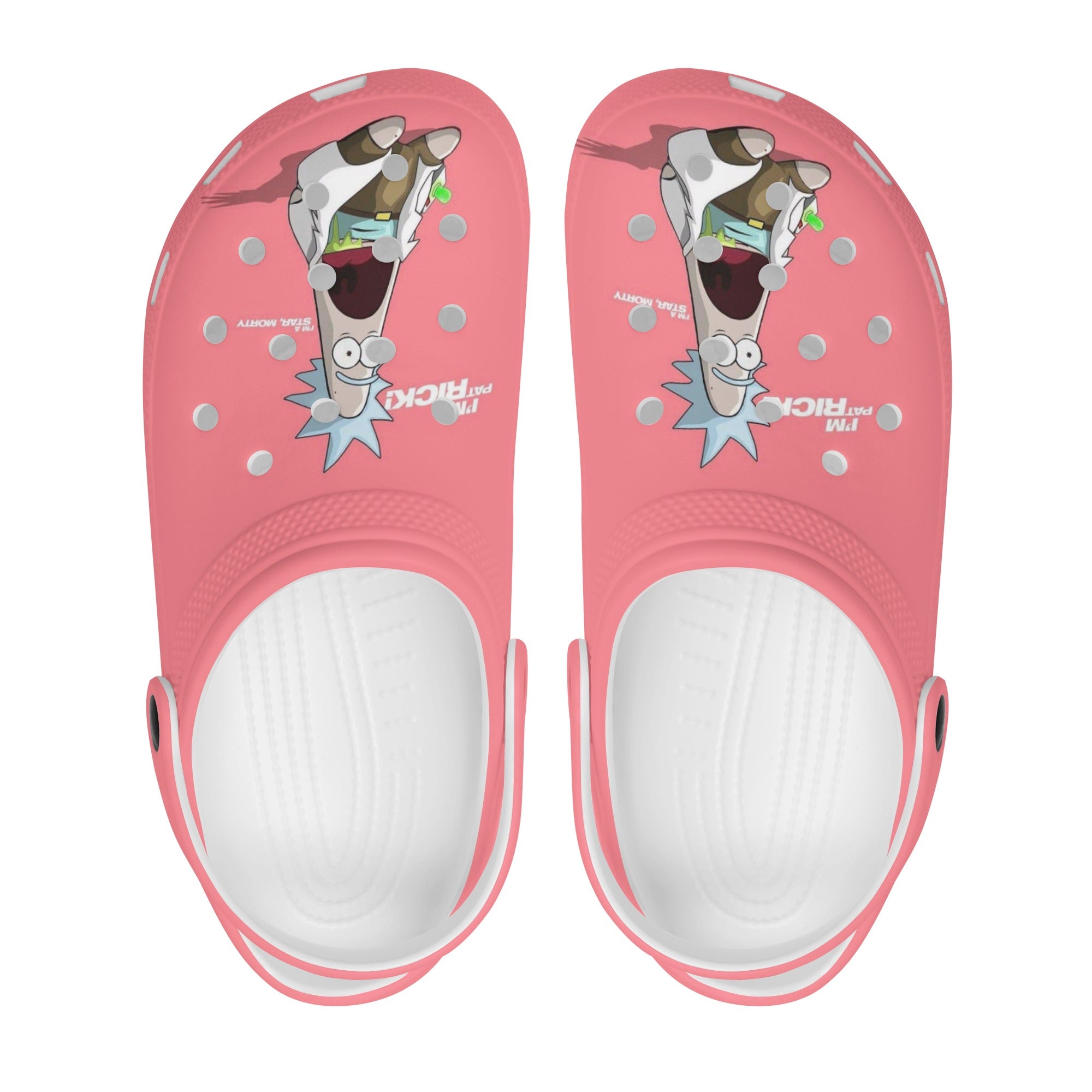 Patrick Star Mens All Over Printing Classic Sandals - IGZ Clothing 