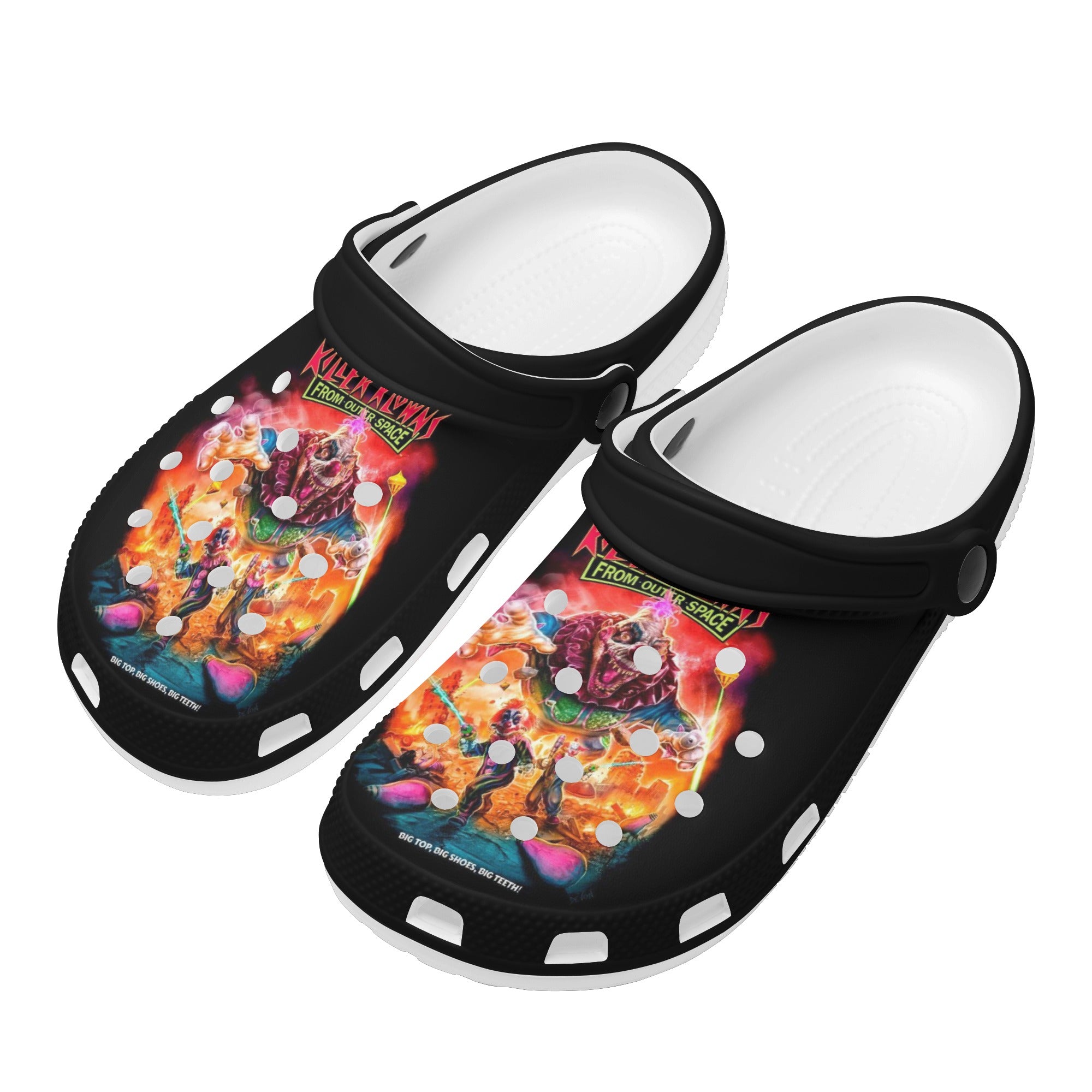 Killer Klowns Mens All Over Printing Classic Sandals - IGZ Clothing 