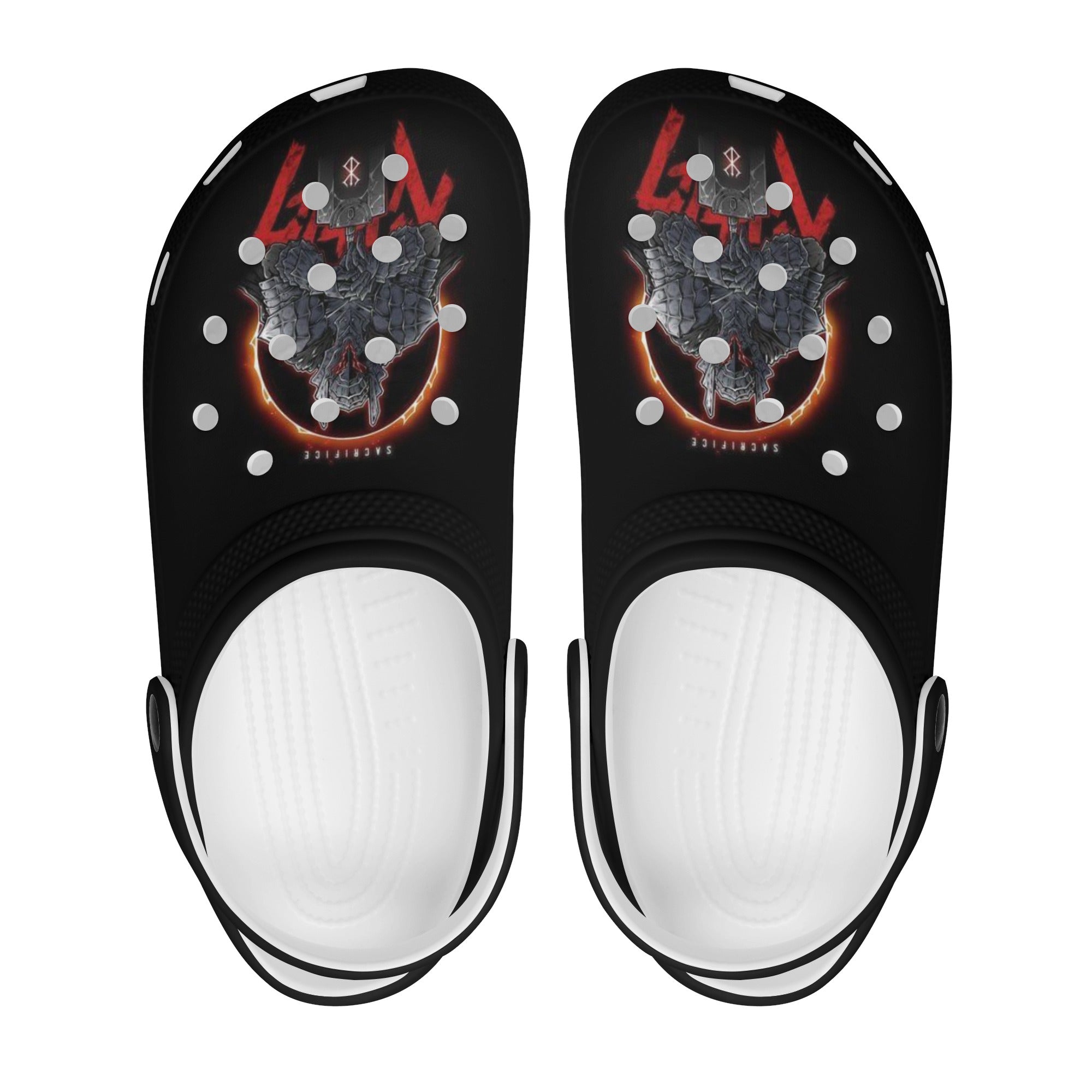 Gutz Mens All Over Printing Classic Sandals - IGZ Clothing 