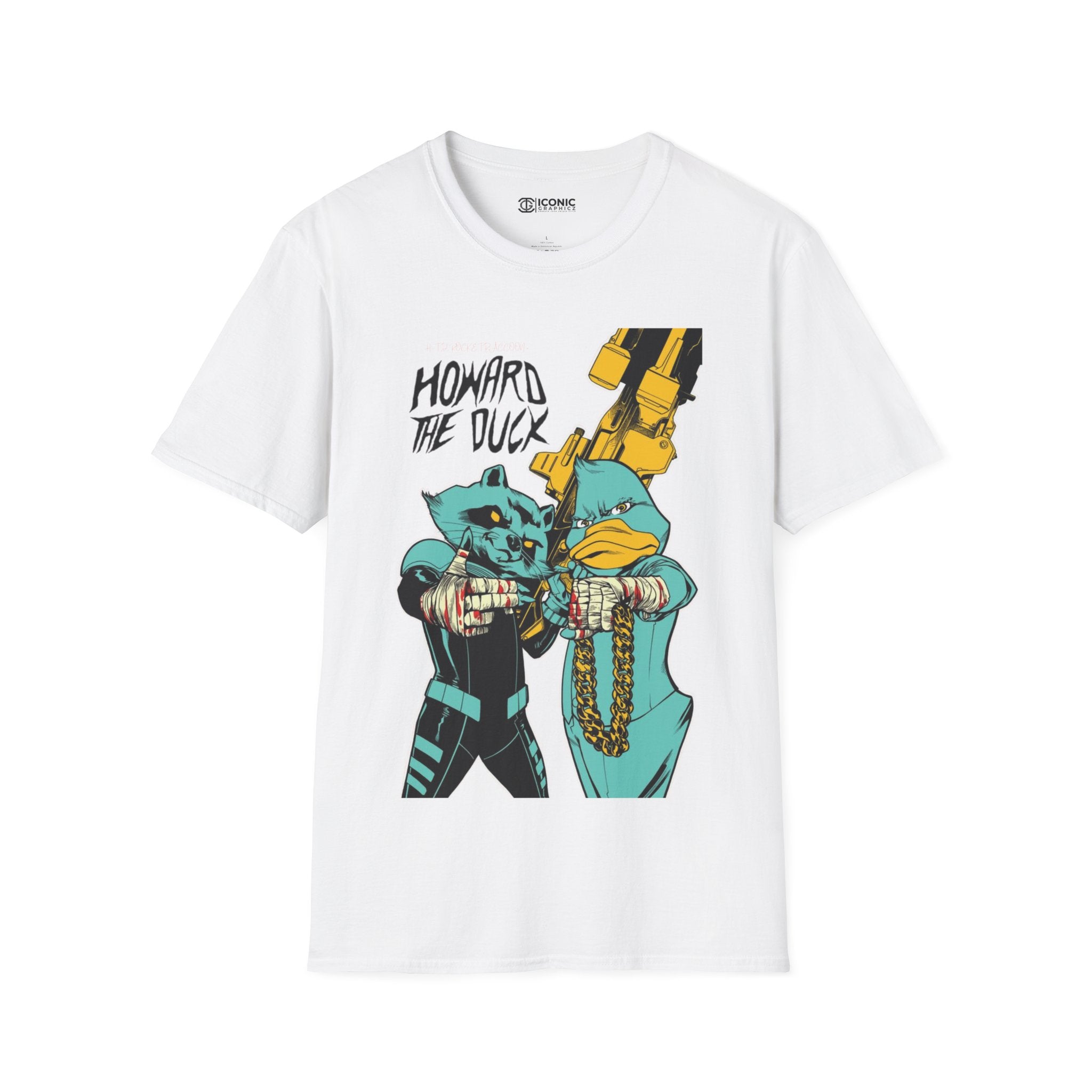 Howard the Duck and Rocket Raccoon T-Shirt