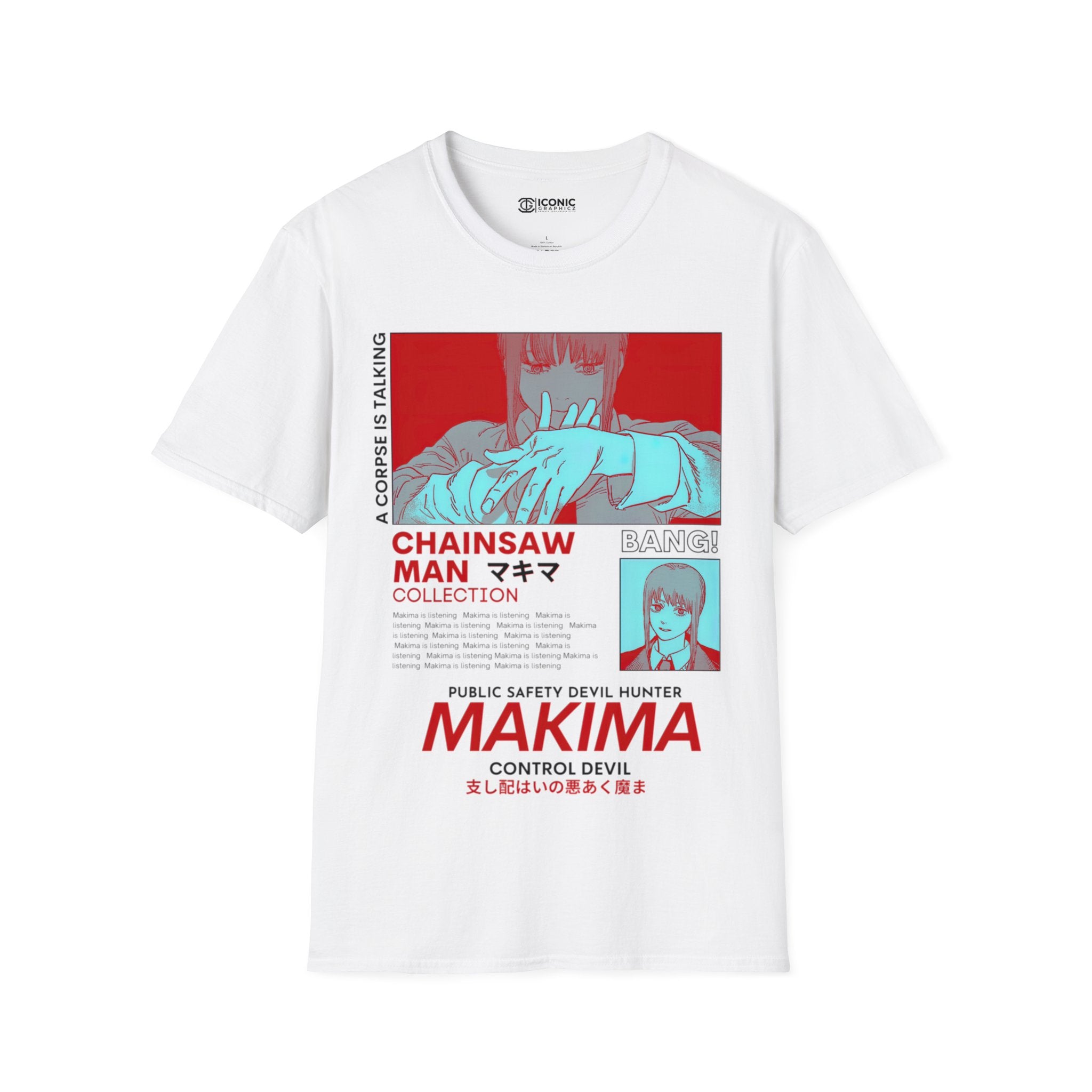 Makima Unisex Softstyle T-Shirt - IGZ Clothing 