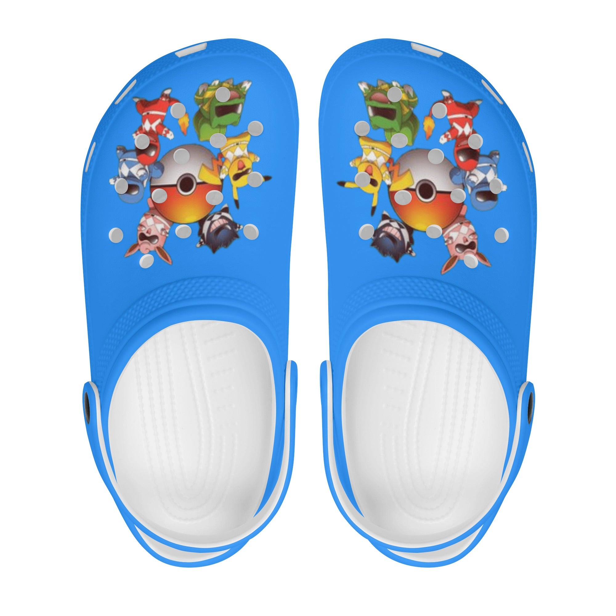 Pokemon Womens All Over Printing Classic Sandals - IGZ Clothing 