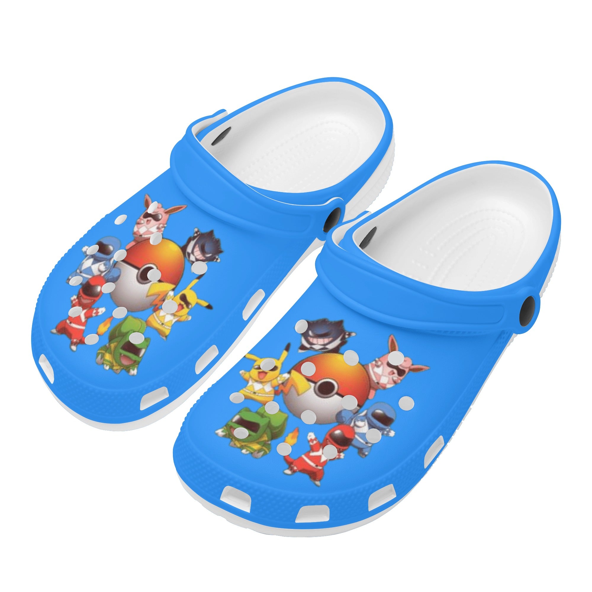 Pokemon Womens All Over Printing Classic Sandals - IGZ Clothing 