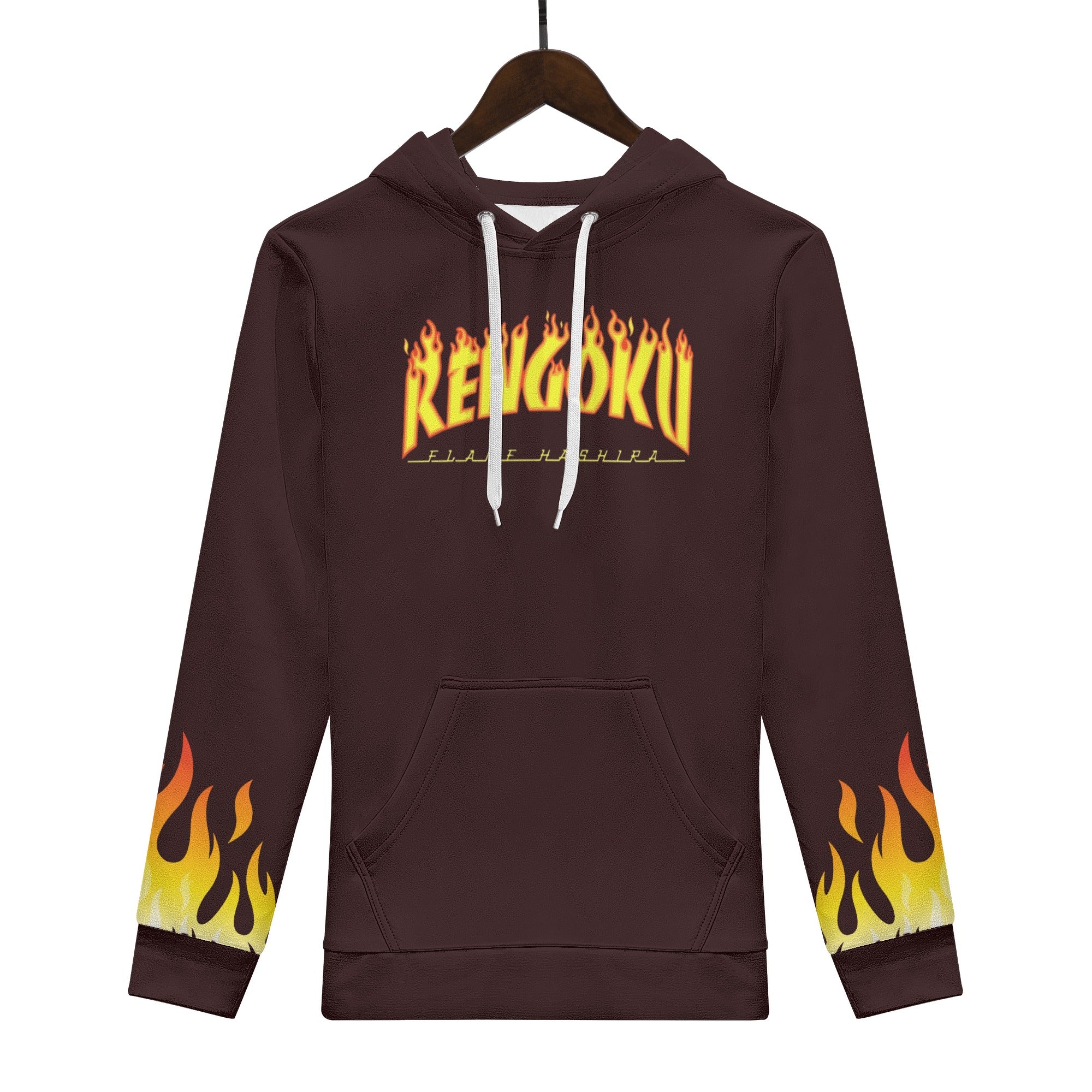 Rengoku Mens All Over Print Basic Hoodie - IGZ Clothing 