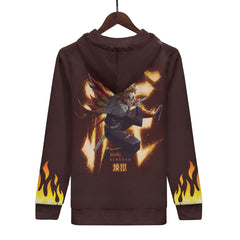 Rengoku Mens All Over Print Basic Hoodie - IGZ Clothing 