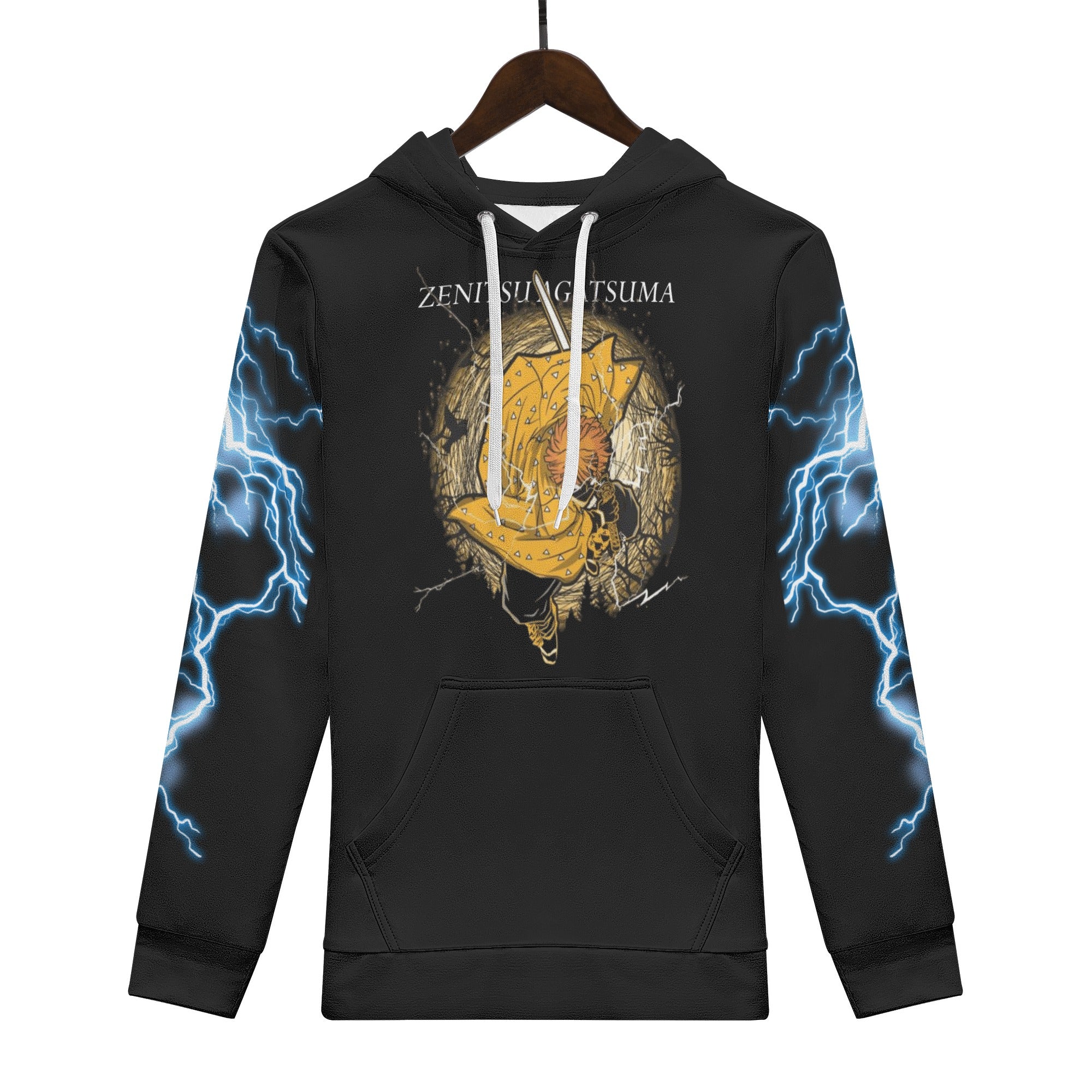 Mens All Over Print Basic Hoodie - IGZ Clothing 