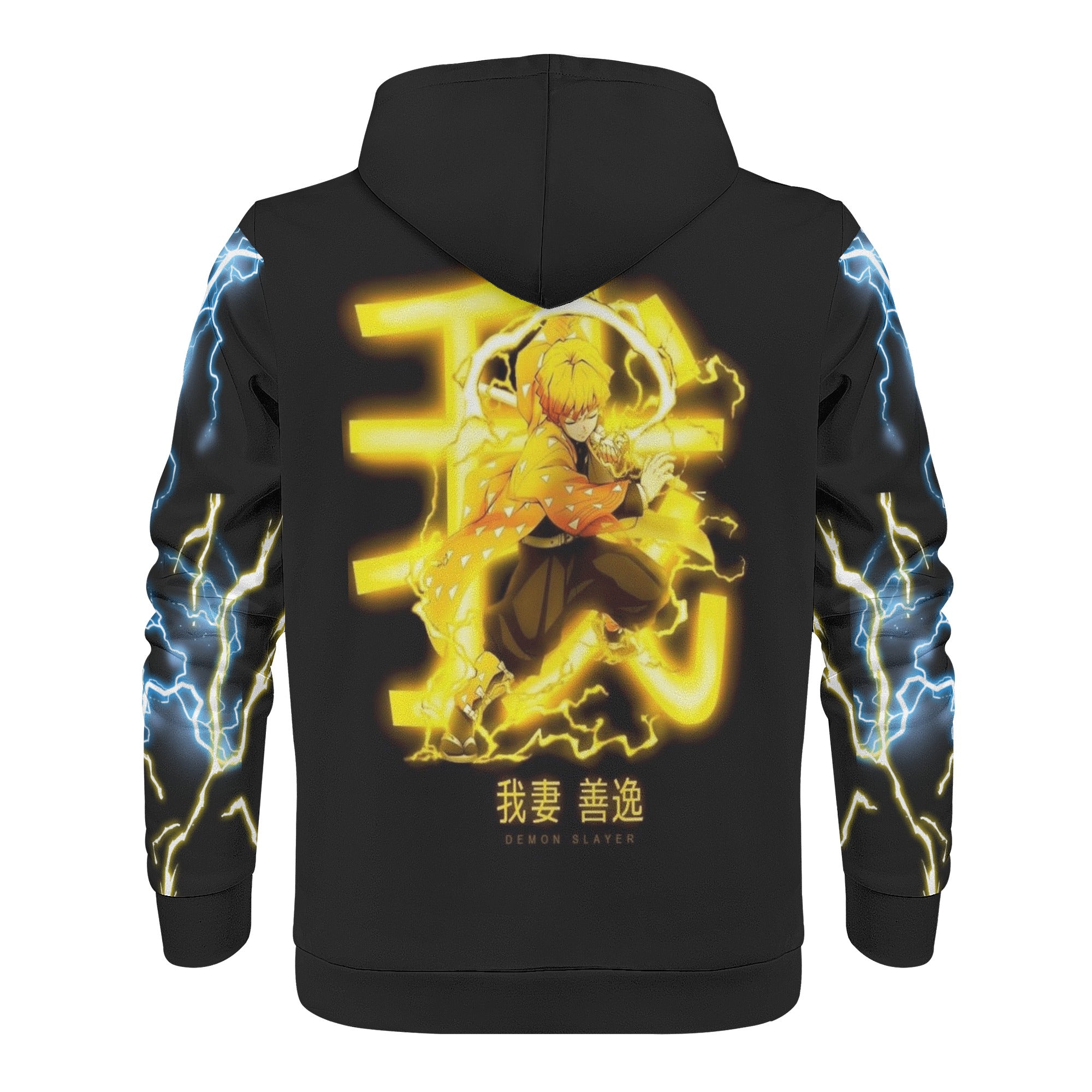 Mens All Over Print Basic Hoodie - IGZ Clothing 