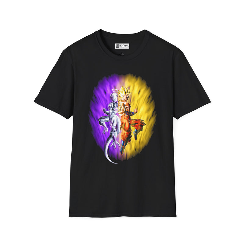 Goku & Frieza Unisex Softstyle T-Shirt - IGZ Clothing 