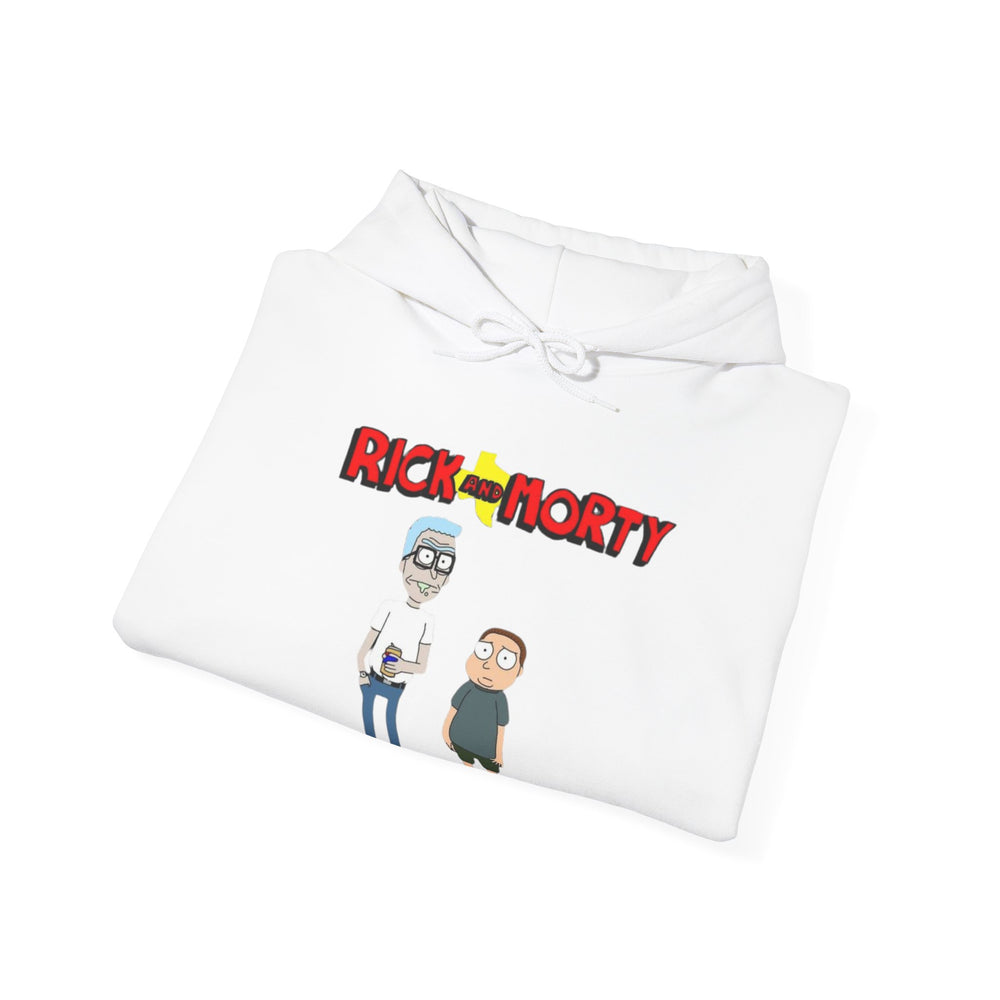Rick and Morty Unisex Heavy Blend™ Hooded Sweatshirt - 