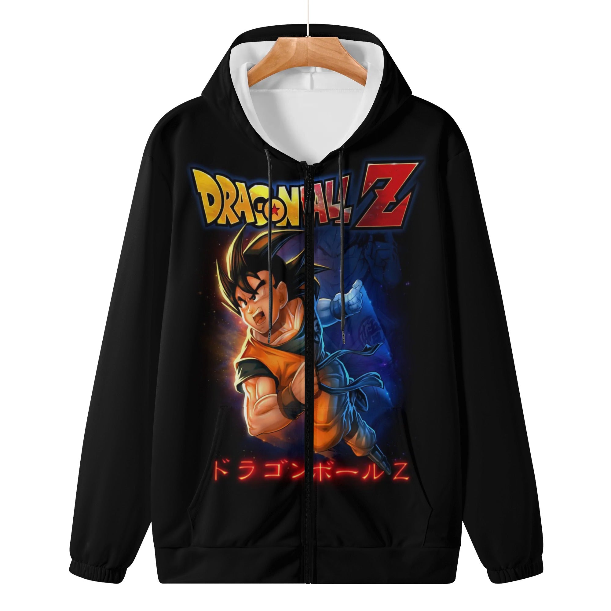 Goku Mens Lightweight All Over Print Zip Hoodie - Premium  from - Just $65! Shop now at IGZ Clothing 