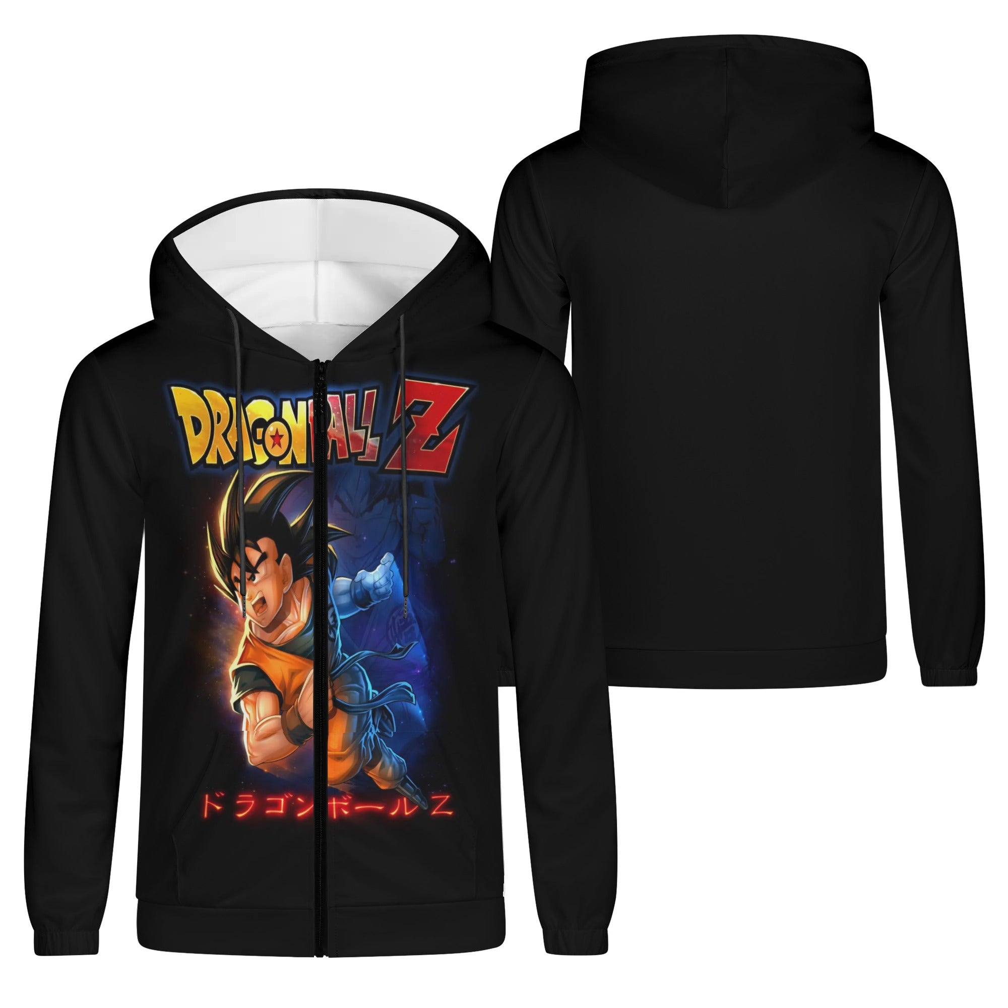 Goku Mens Lightweight All Over Print Zip Hoodie - Premium  from - Just $65! Shop now at IGZ Clothing 