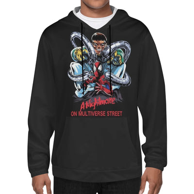 Spider-Man Mens Lightweight All Over Print Hoodie - IGZ Clothing 