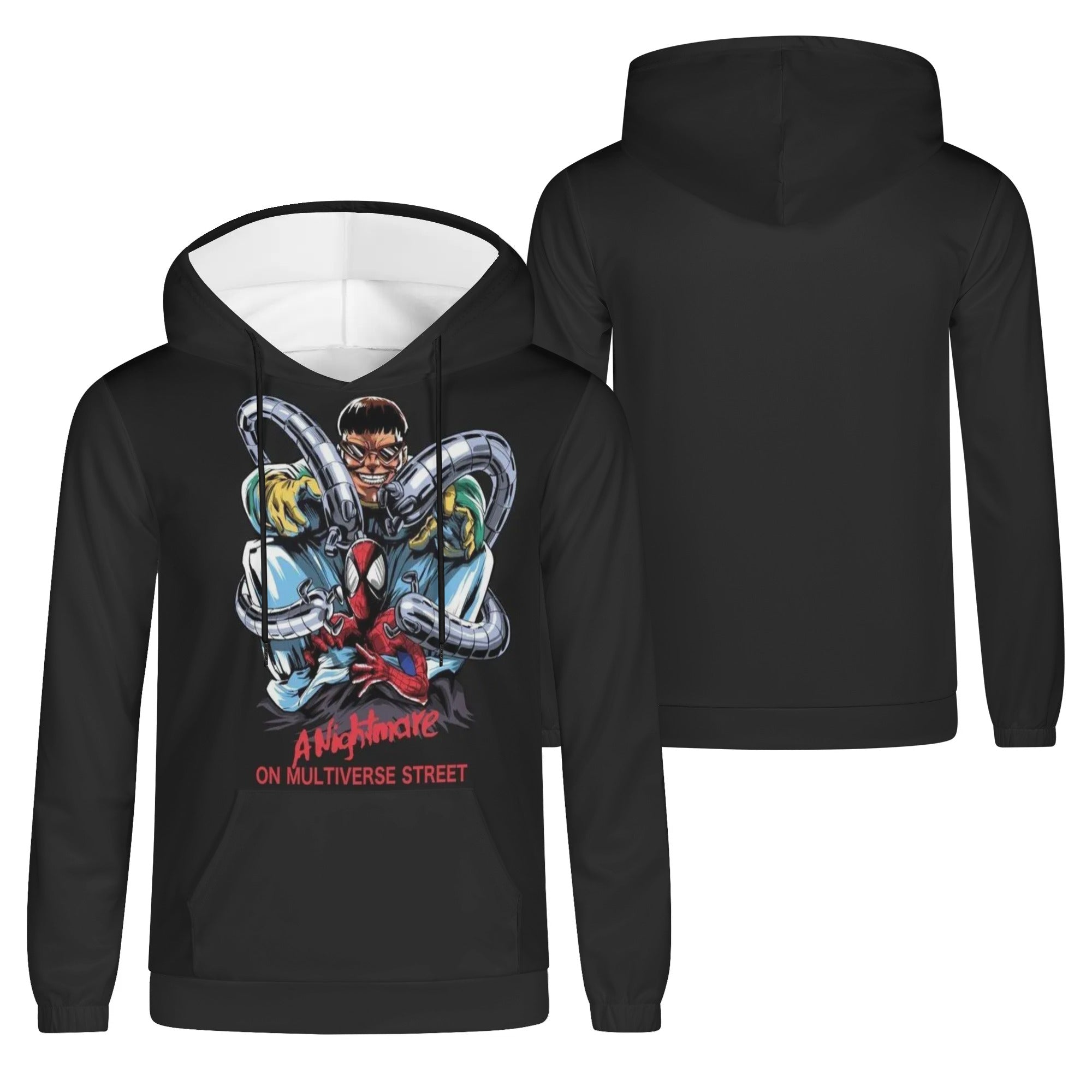 Spider-Man Mens Lightweight All Over Print Hoodie - IGZ Clothing 