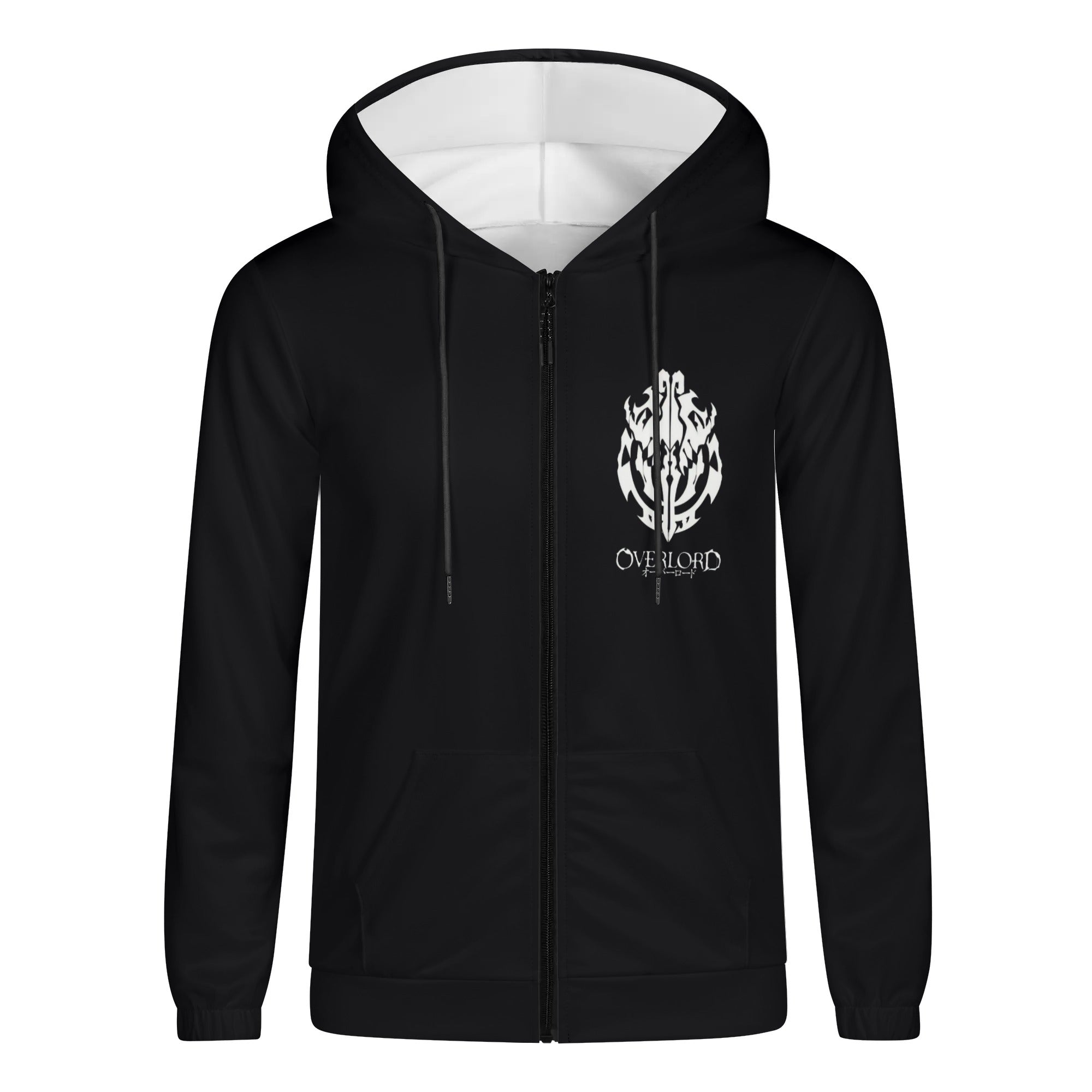 Overlord Mens Lightweight All Over Print Zip Hoodie - IGZ Clothing 