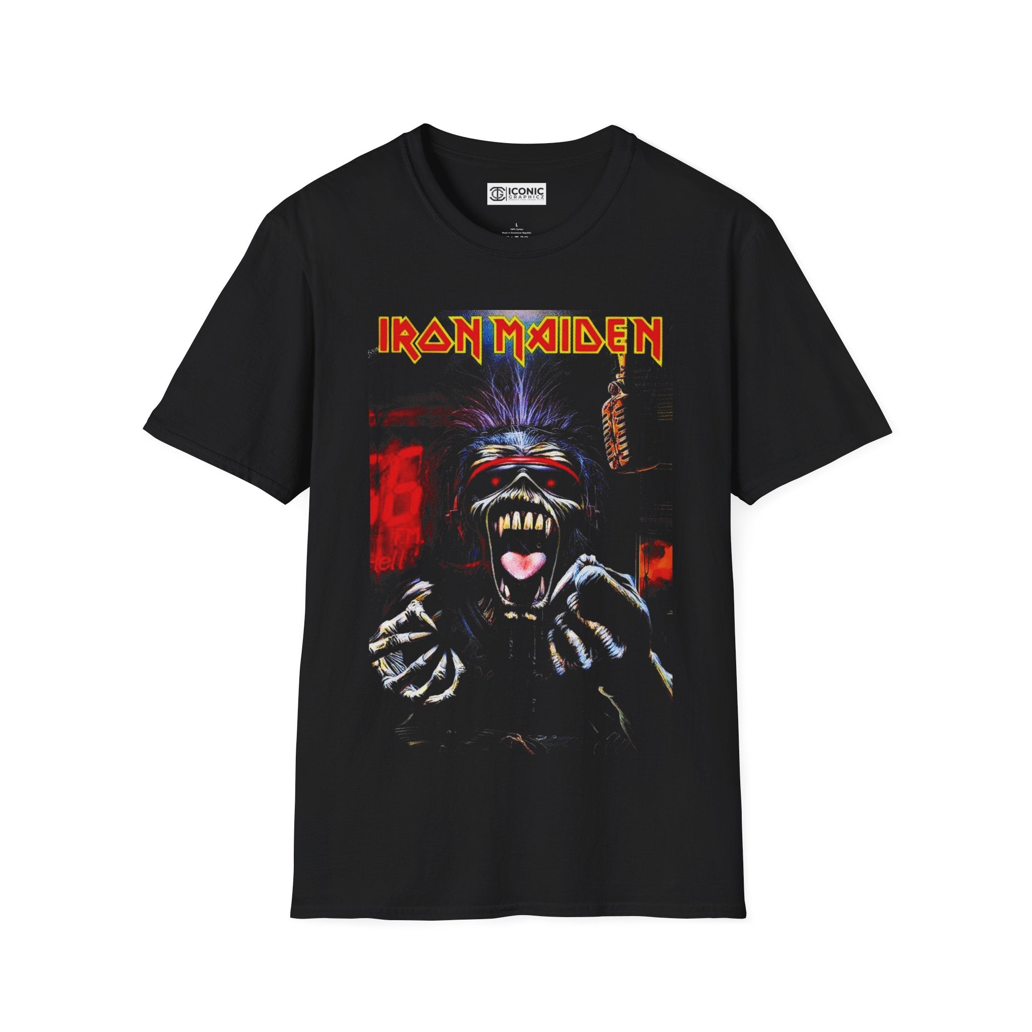 Iron Maiden Unisex Softstyle T-Shirt - IGZ Clothing 