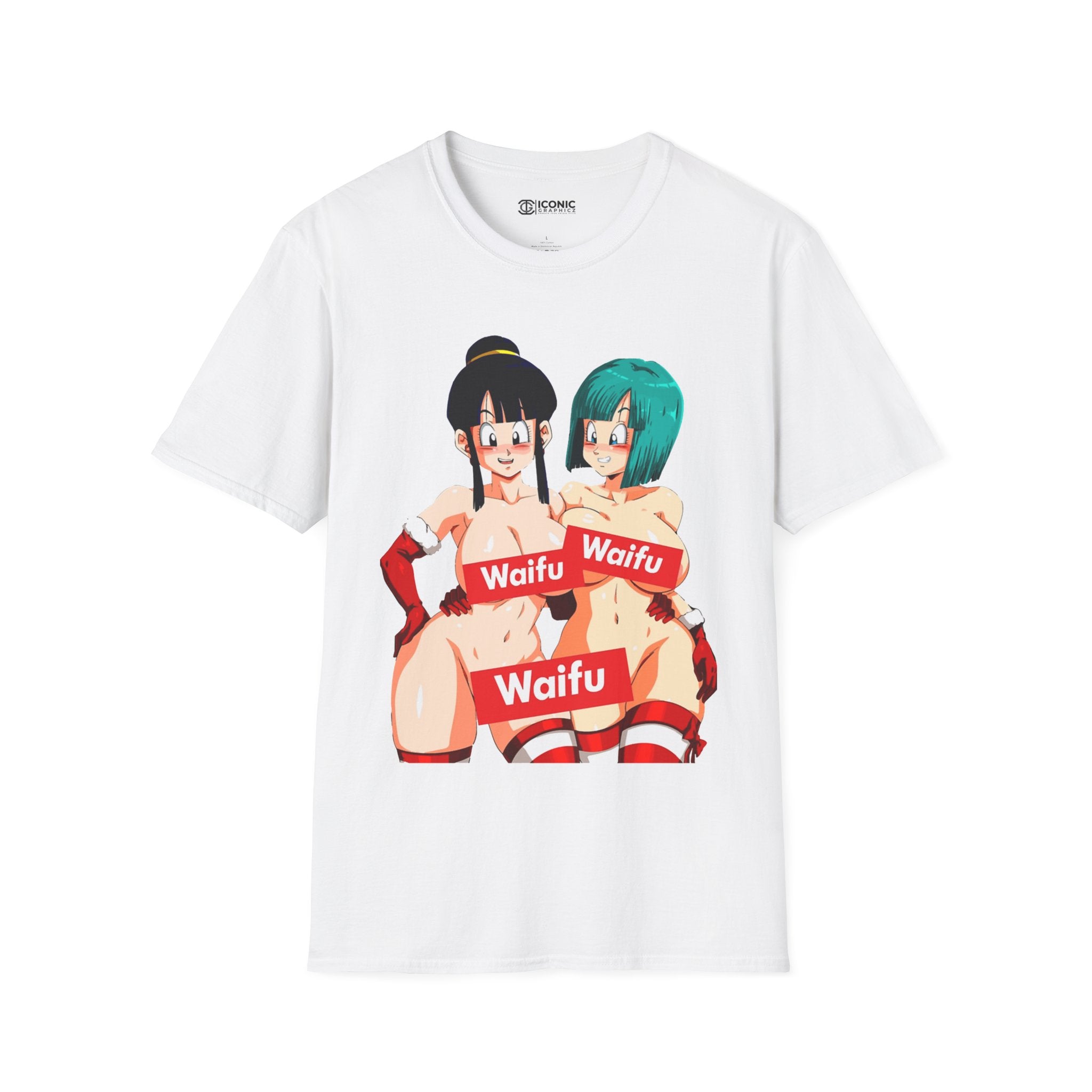 Bulma and Chi Chi Unisex Softstyle T-Shirt - IGZ Clothing 