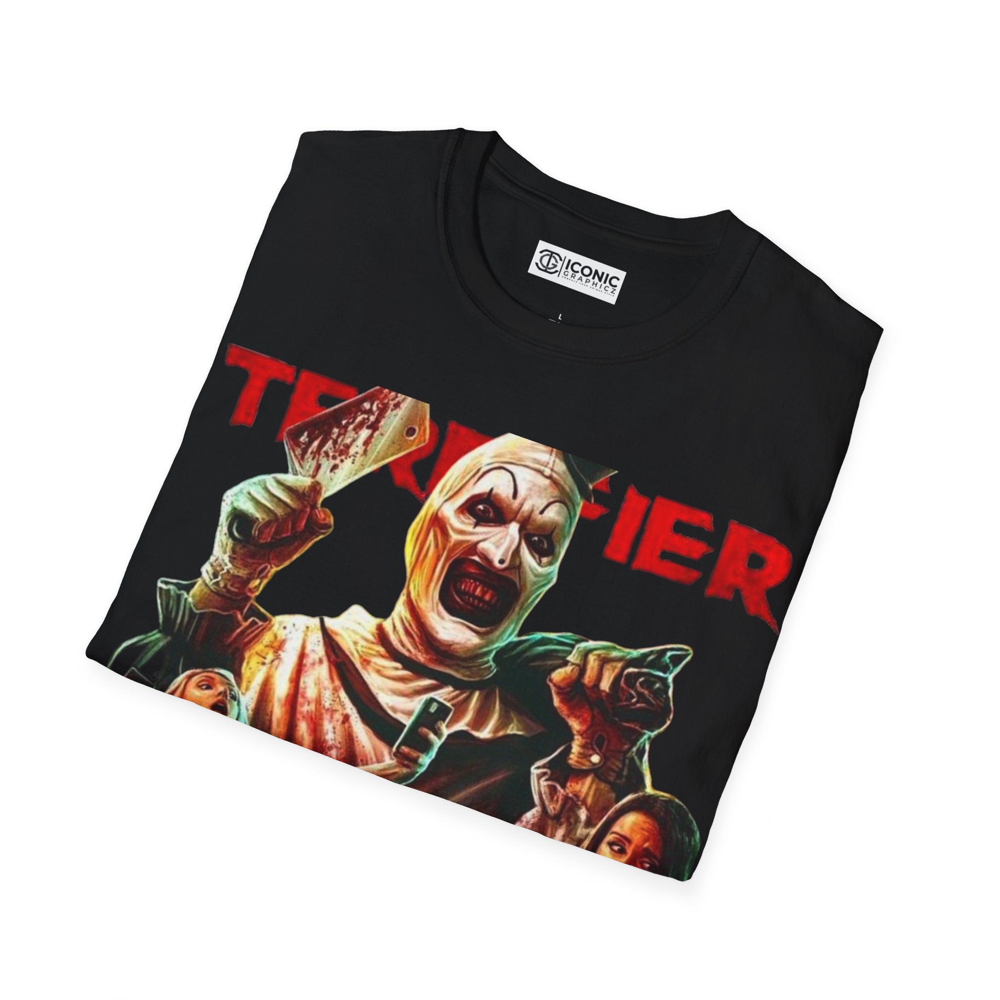 Terrifier Unisex Softstyle T-Shirt - IGZ Clothing 