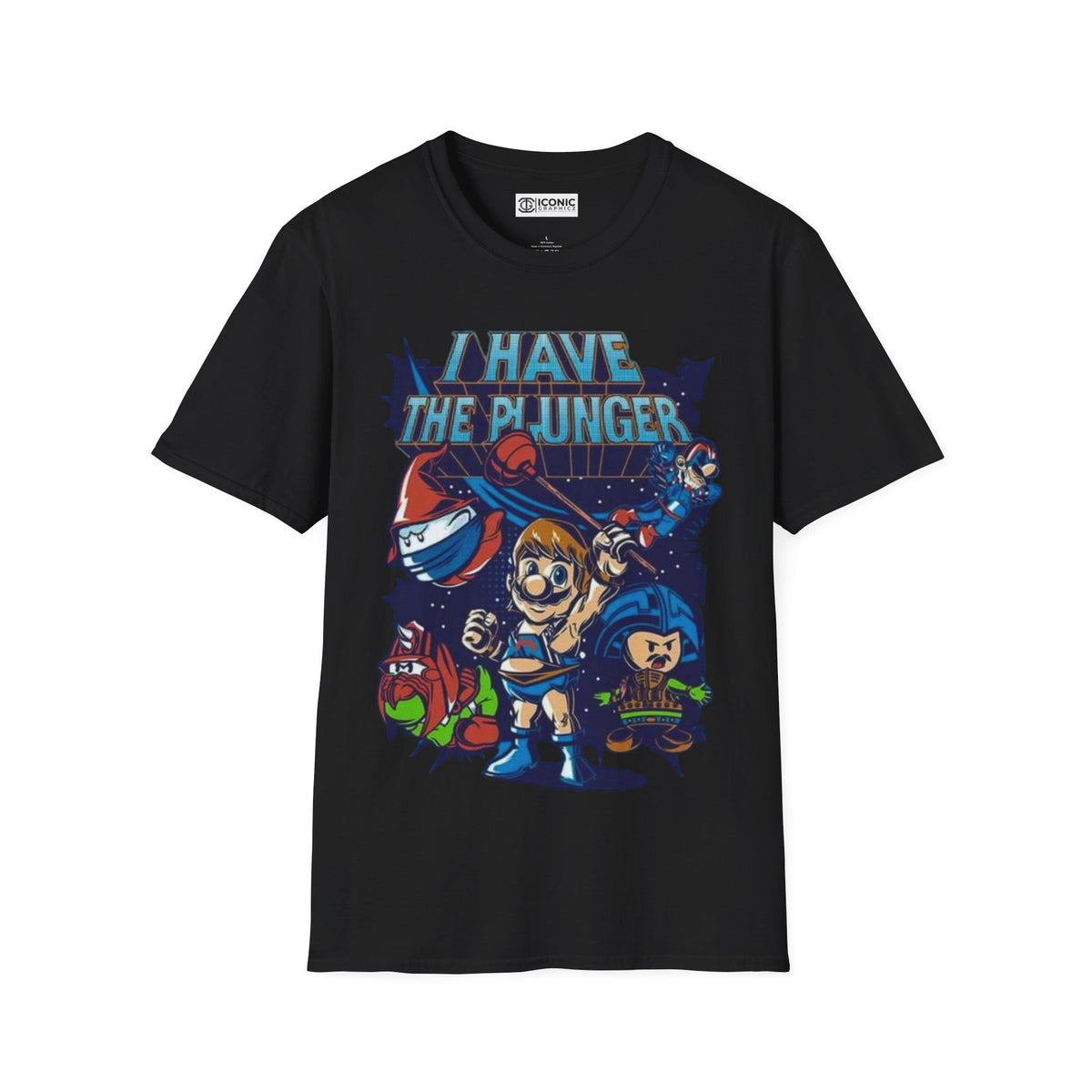 Mario He-Man T-Shirt