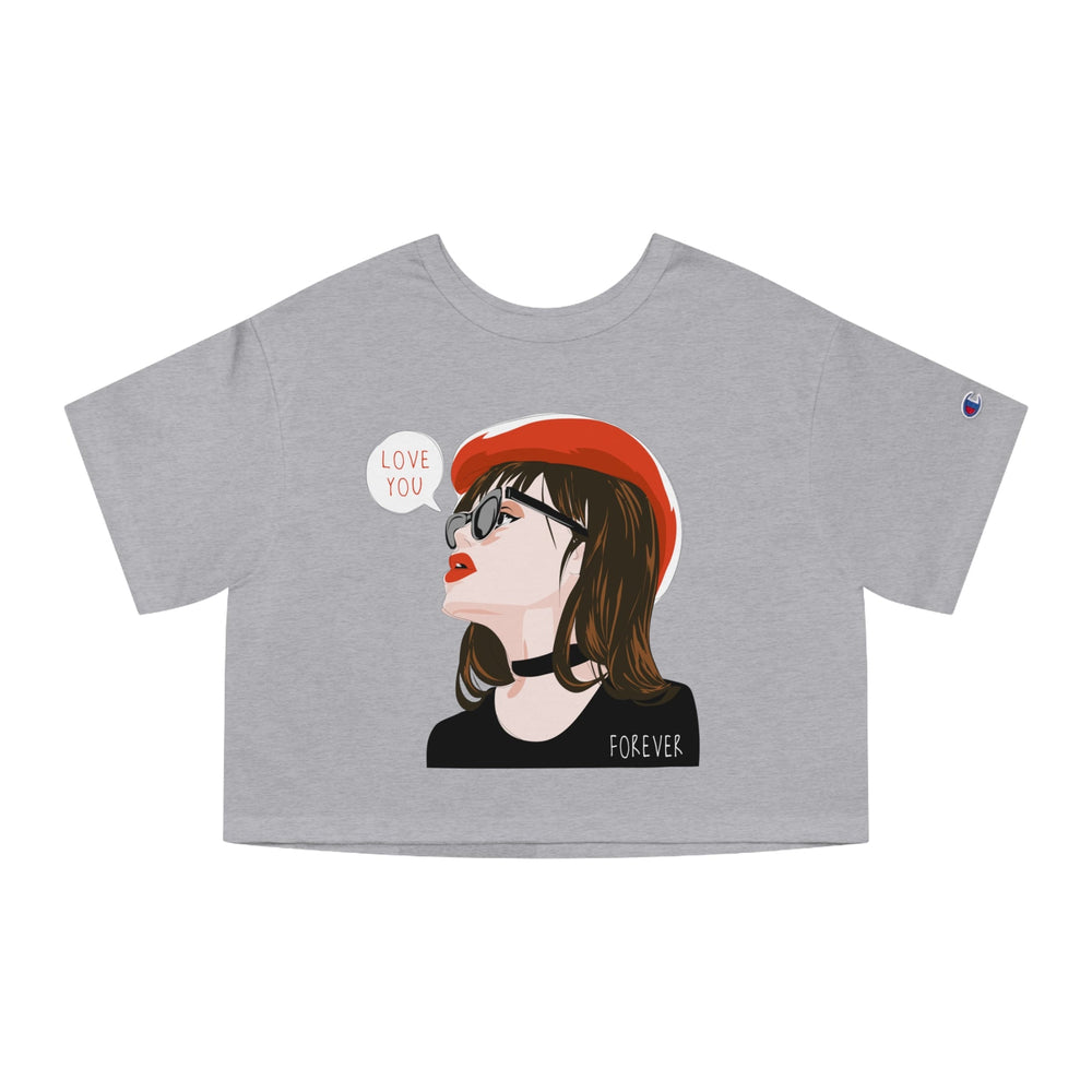 Forever Champion Women's Heritage Cropped T-Shirt Printify