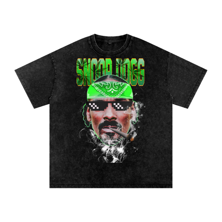 Snoop Dogg Acid Wash Oversize T-Shirt