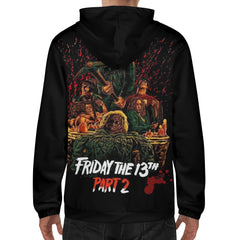 Jason Mens Lightweight All Over Print Hoodie - IGZ Clothing 