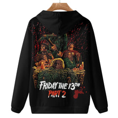 Jason Mens Lightweight All Over Print Hoodie - IGZ Clothing 