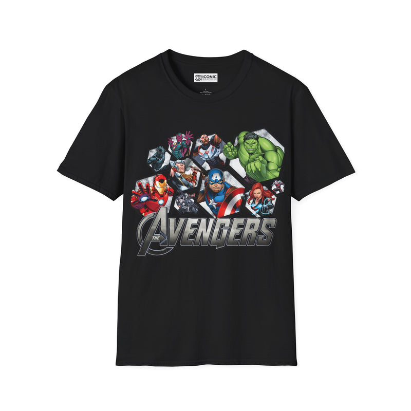 Avengers Unisex Softstyle T-Shirt - IGZ Clothing 