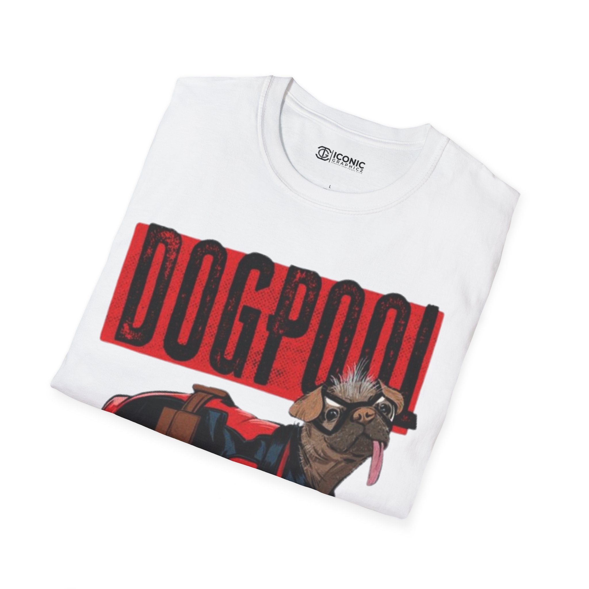 Deadpool 3 Dogpool Unisex Softstyle T-Shirt - IGZ Clothing 