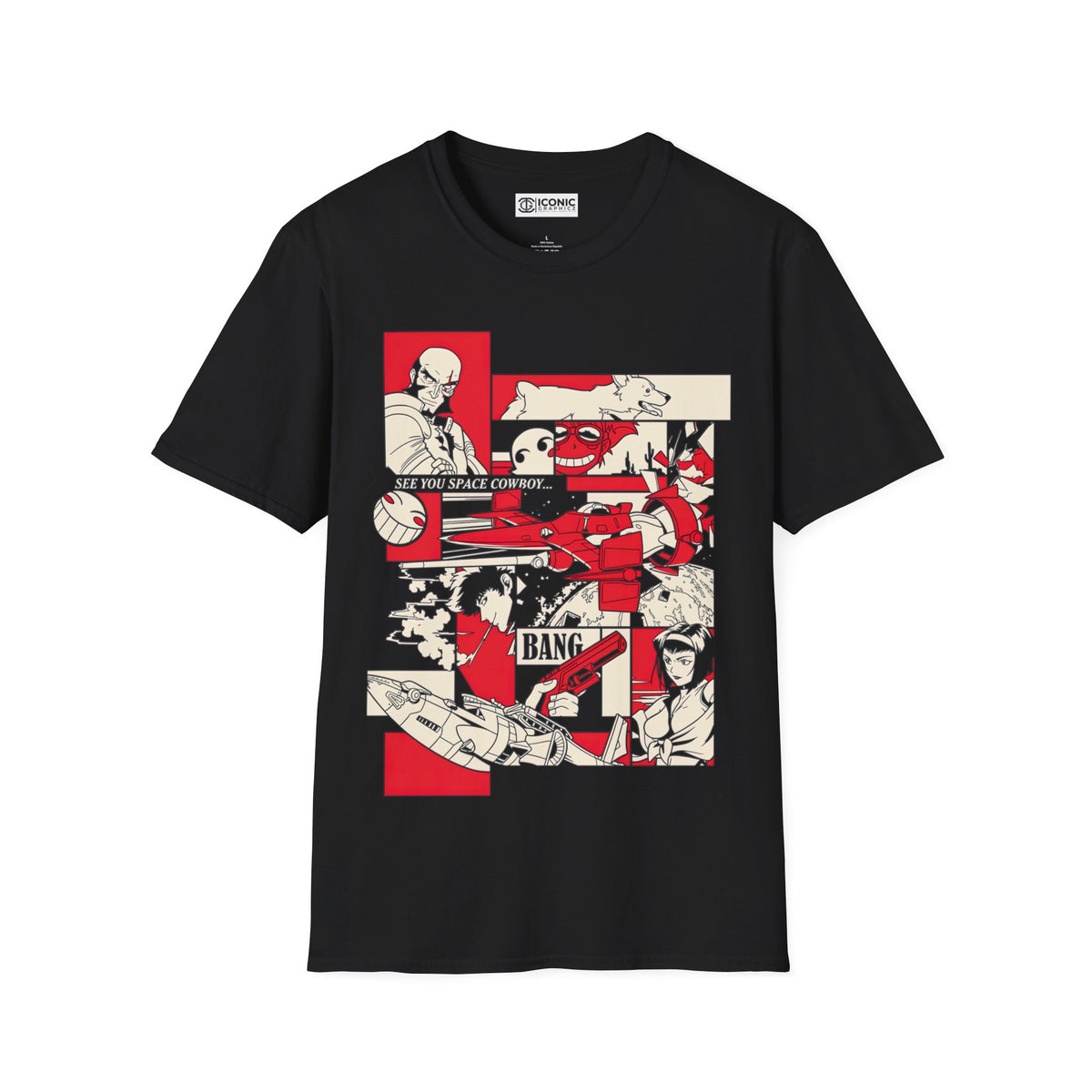 Space Cowboys Unisex Softstyle T-Shirt - IGZ Clothing 