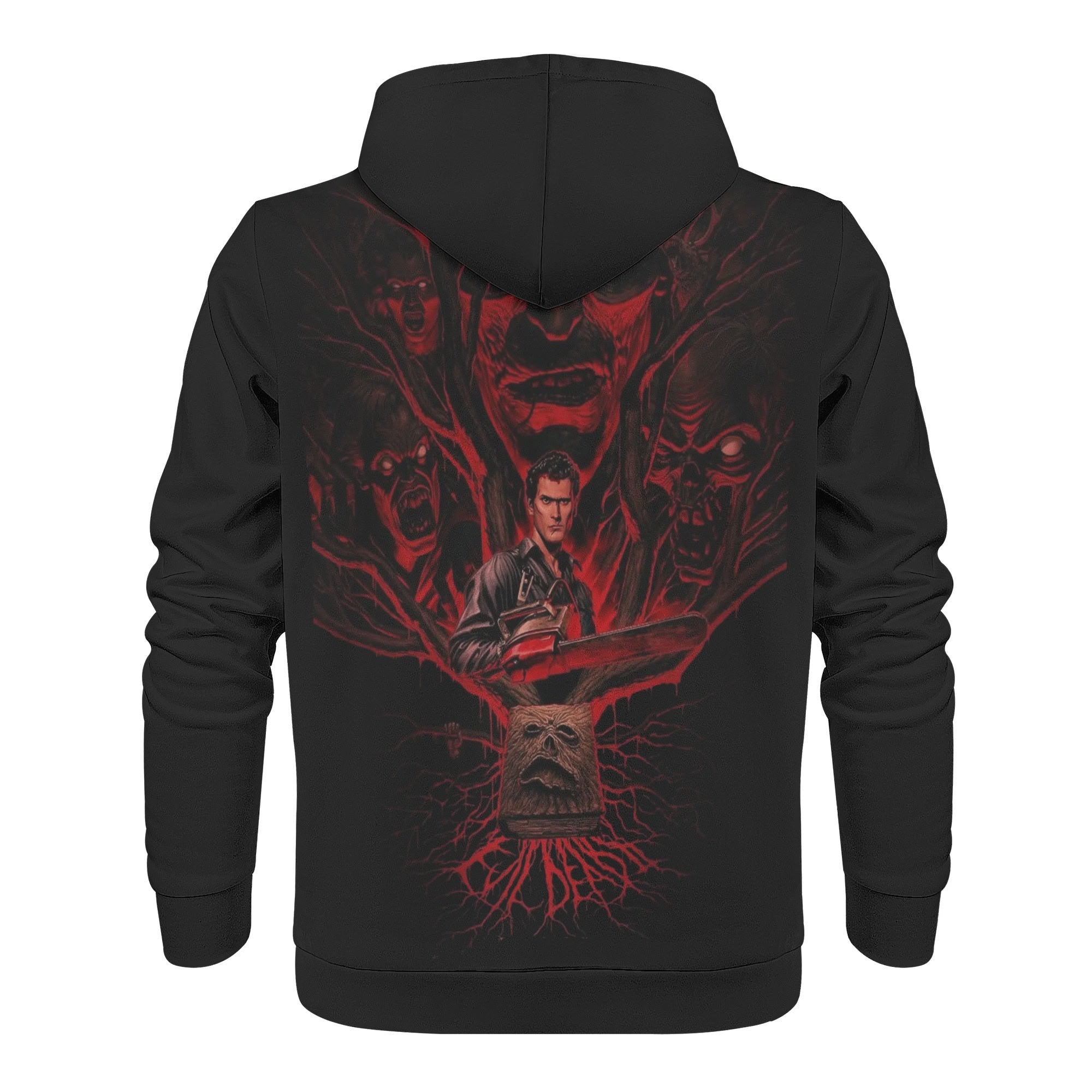 Evil Dead Mens All Over Print Warm Velvets Pair Of Hoodie