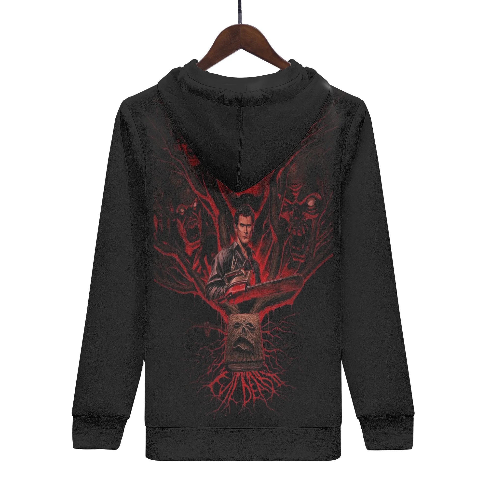 Evil Dead Mens All Over Print Warm Velvets Pair Of Hoodie