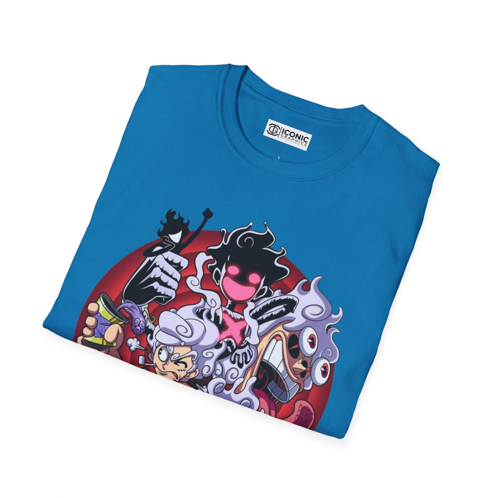 Sun God Luffy One Piece T-Shirt Printify