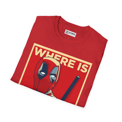 Deadpool Unisex Softstyle T-Shirt - IGZ Clothing 