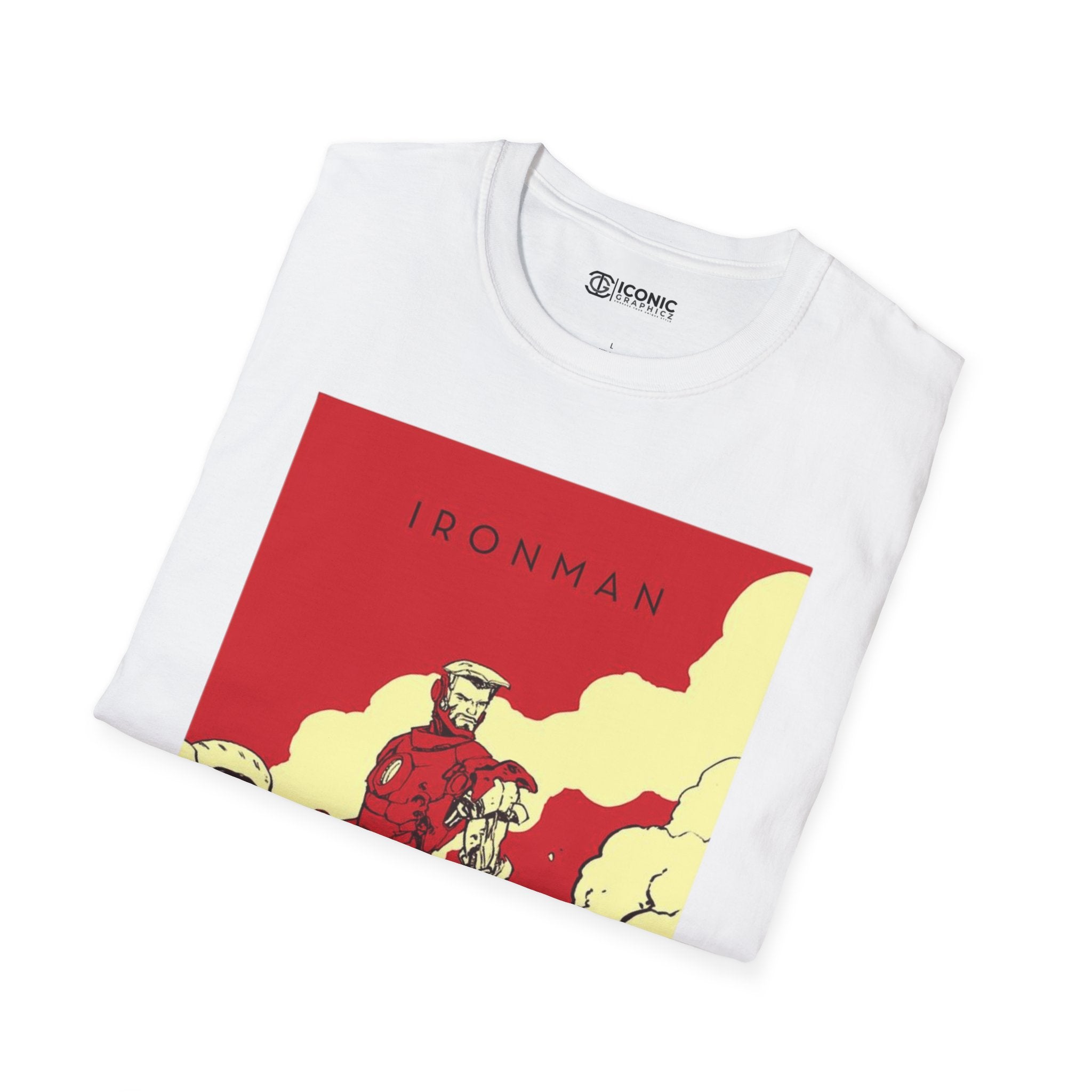 Iron Man Unisex Softstyle T-Shirt - IGZ Clothing 