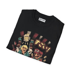 Mario Unisex Softstyle T-Shirt - IGZ Clothing 